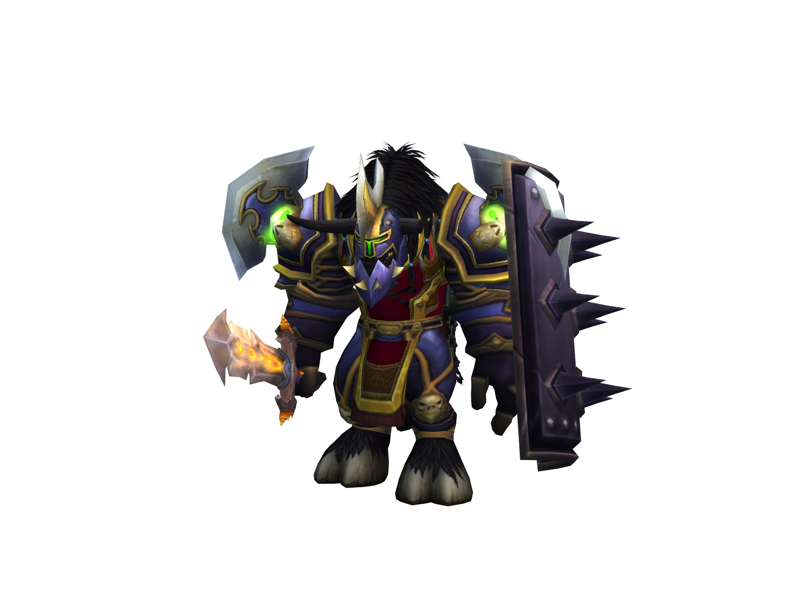 Tawa 3D character render