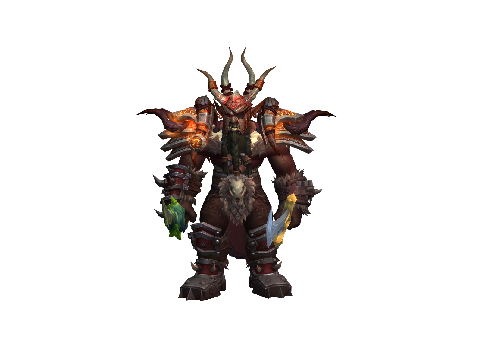 Chanterage 3D character render