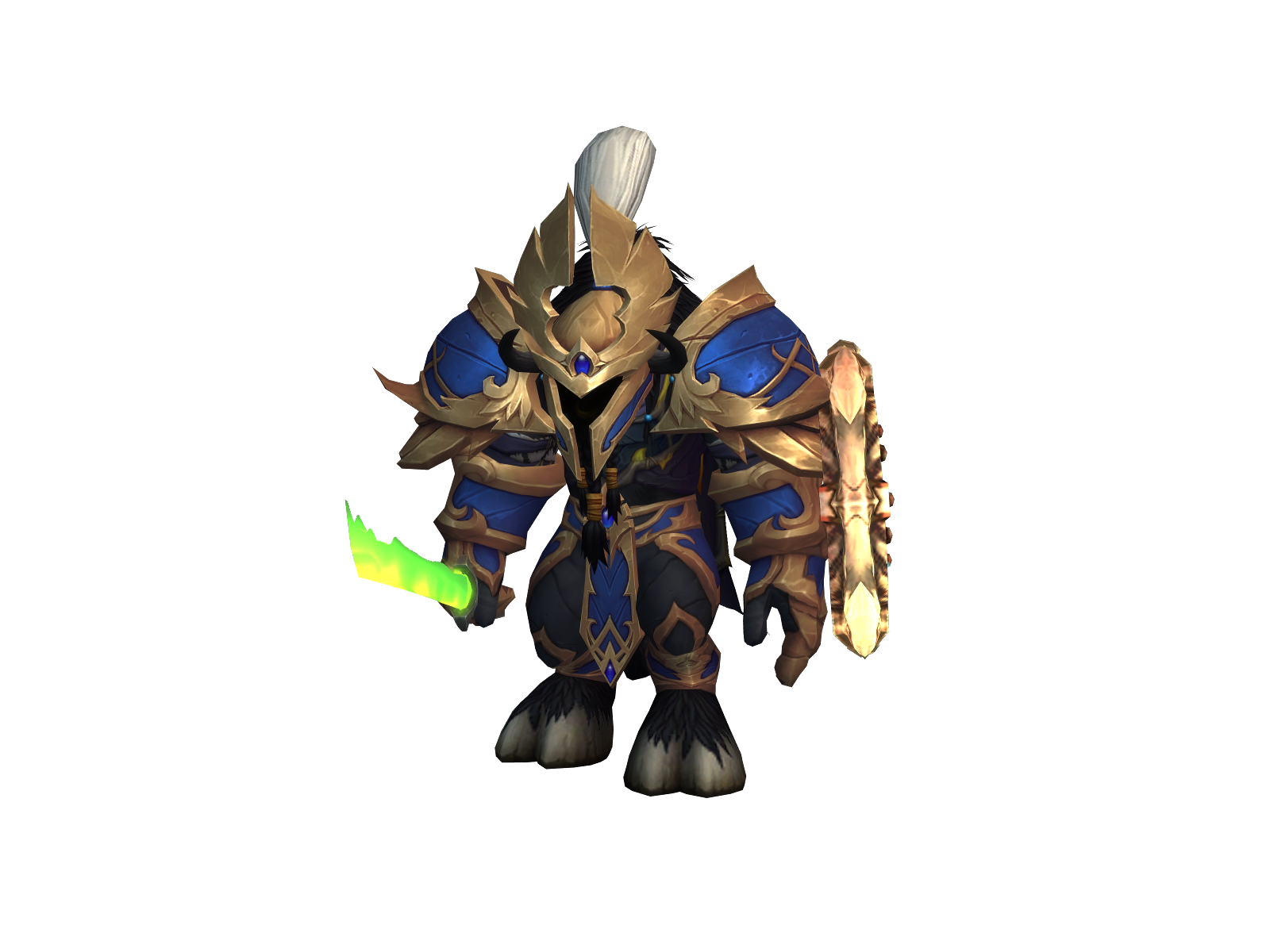 Sukuna 3D character render