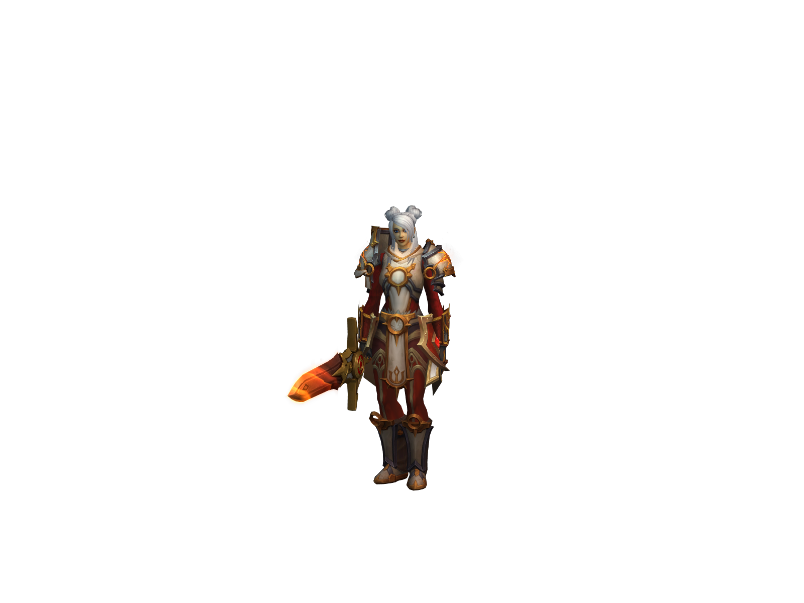Palarya 3D character render