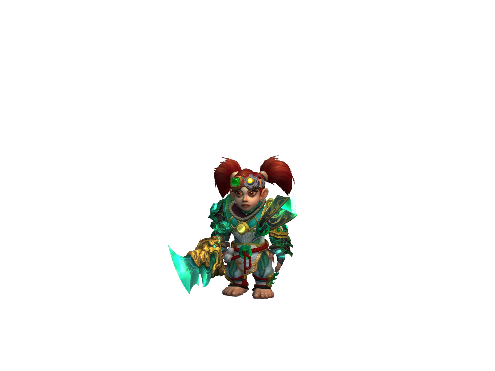 Kurzo 3D character render