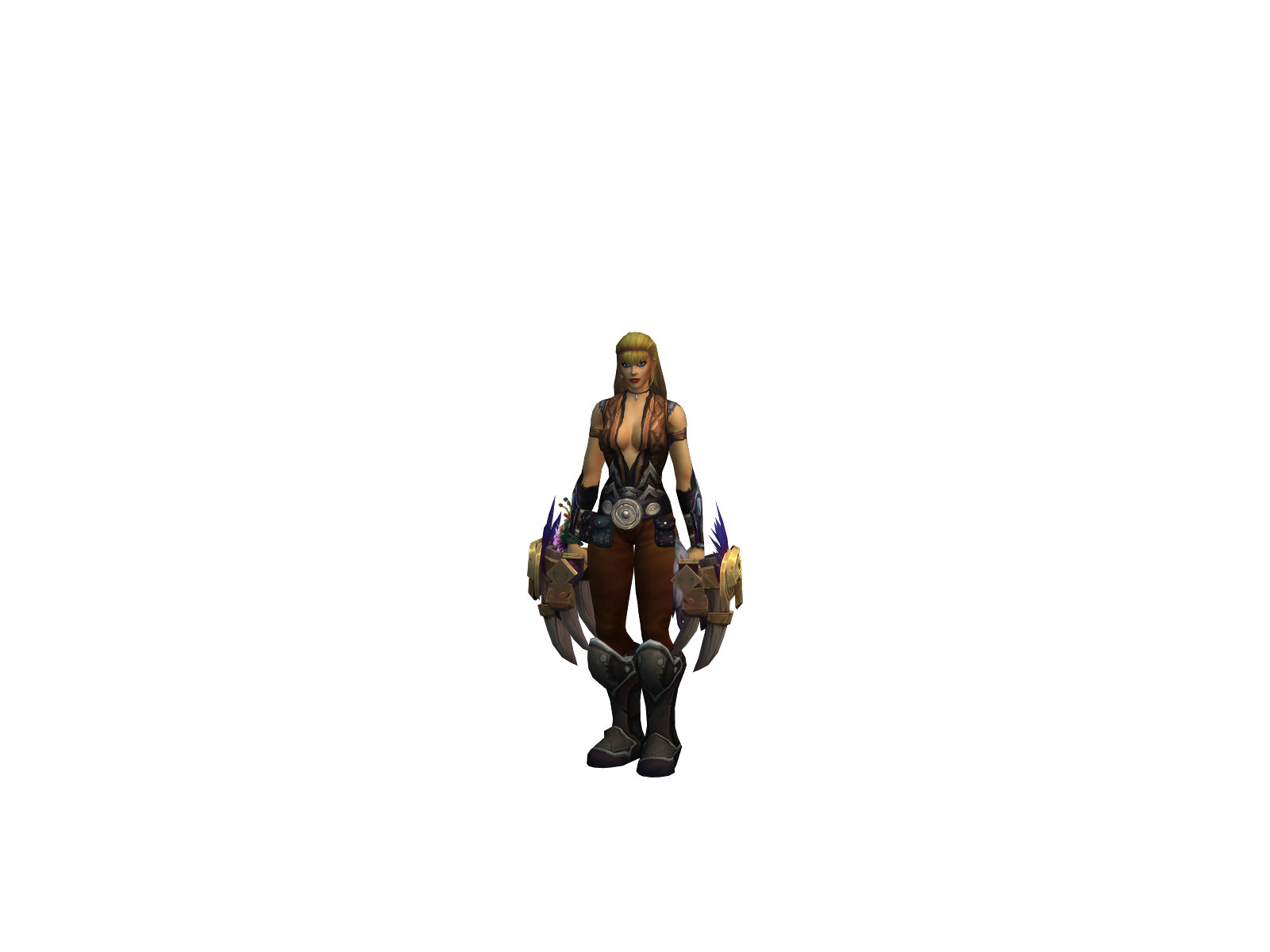 Achilée 3D character render