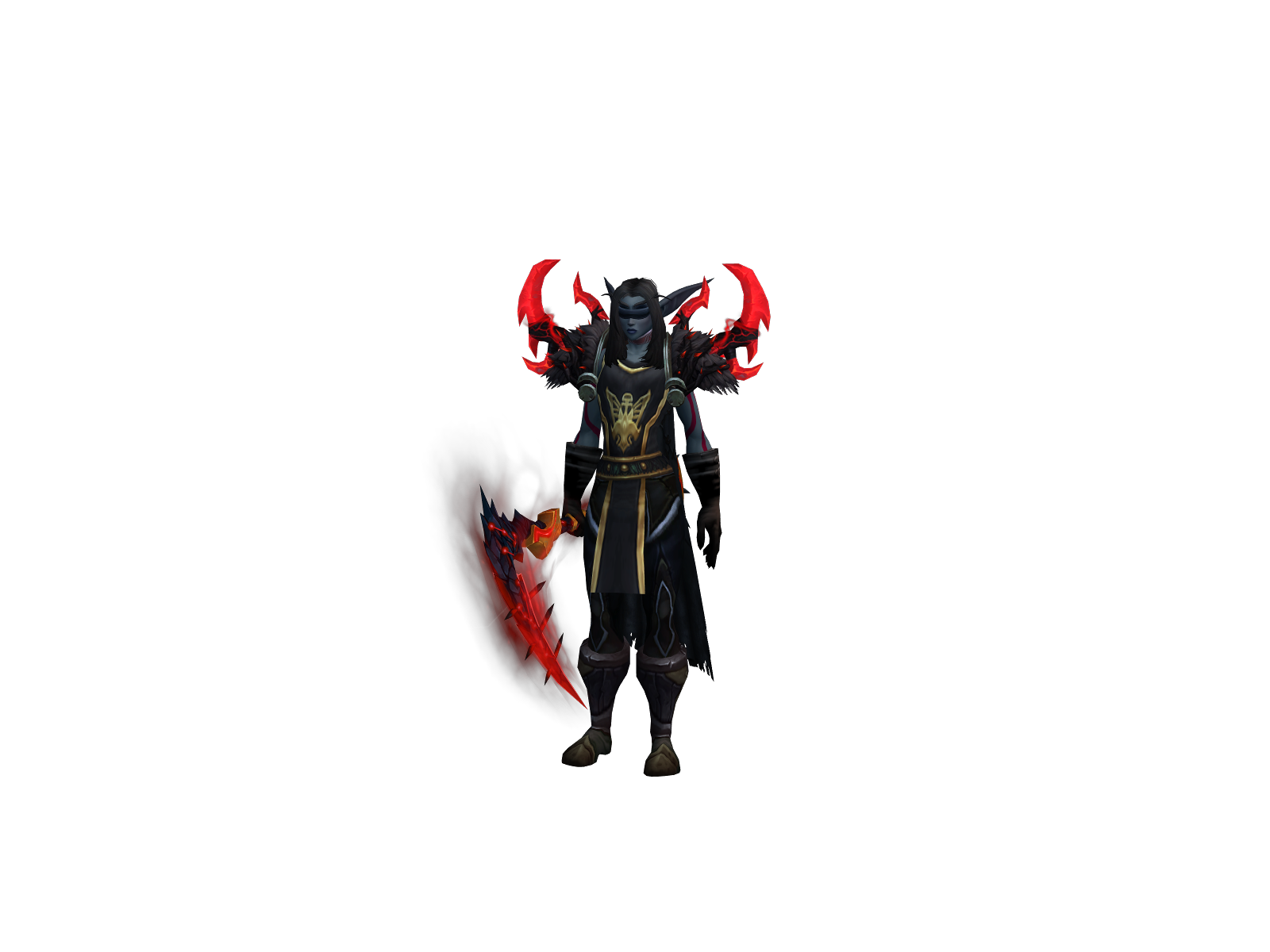 Purr 3D character render