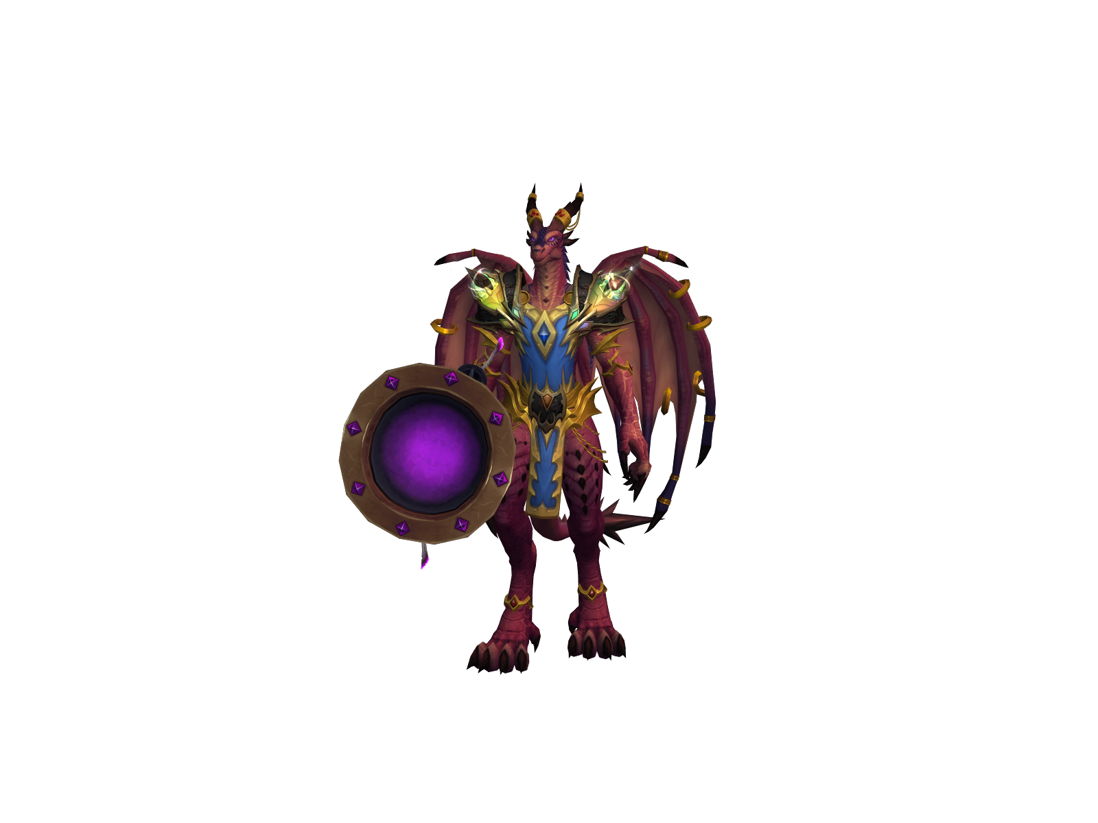 Amethya 3D character render