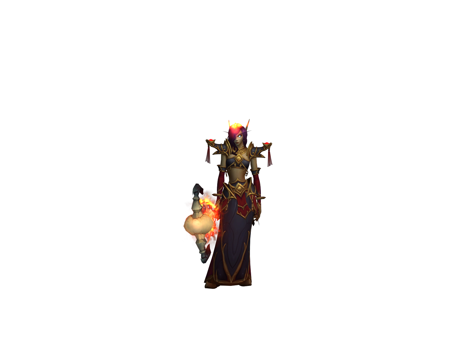 Sataiel 3D character render