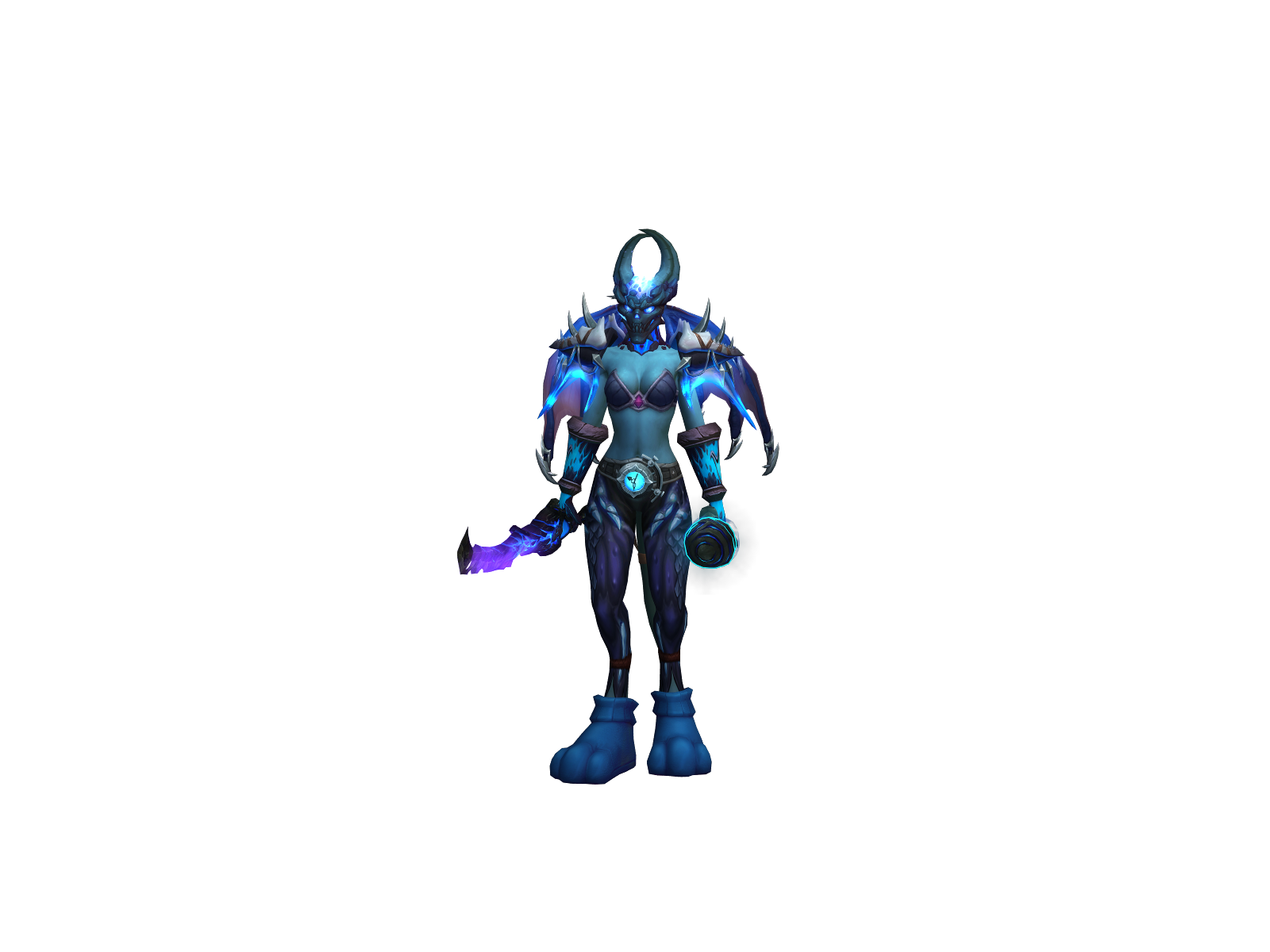 Ashriel 3D character render