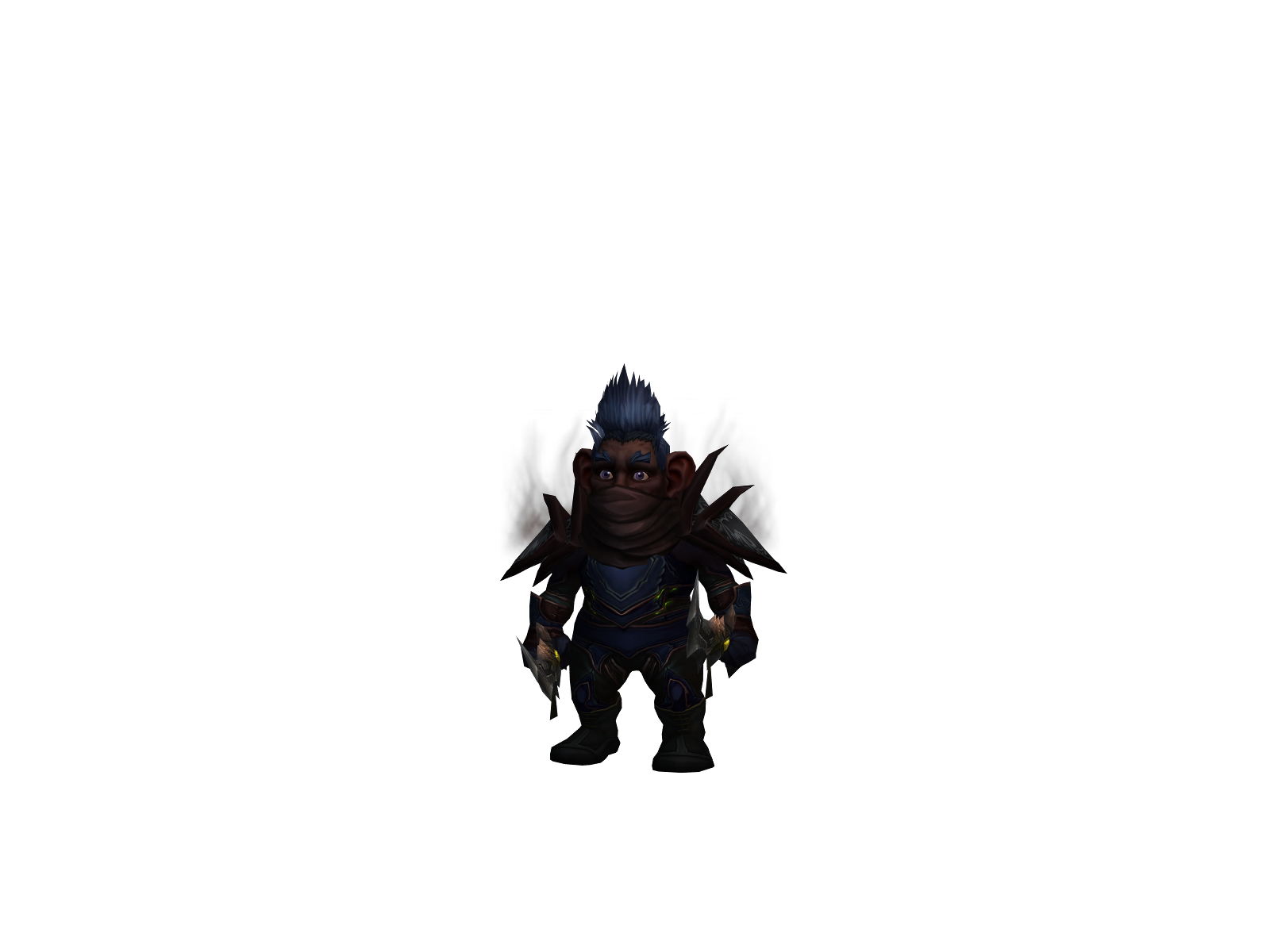 Knutten 3D character render