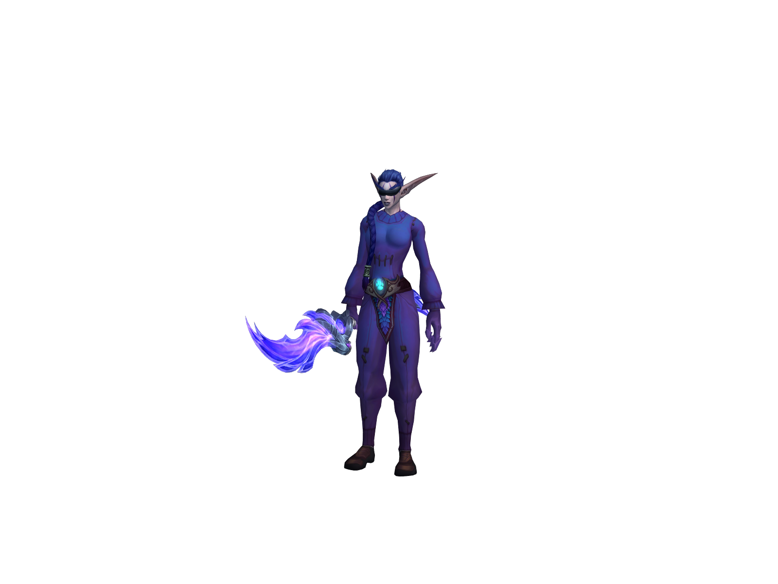 Elunä 3D character render