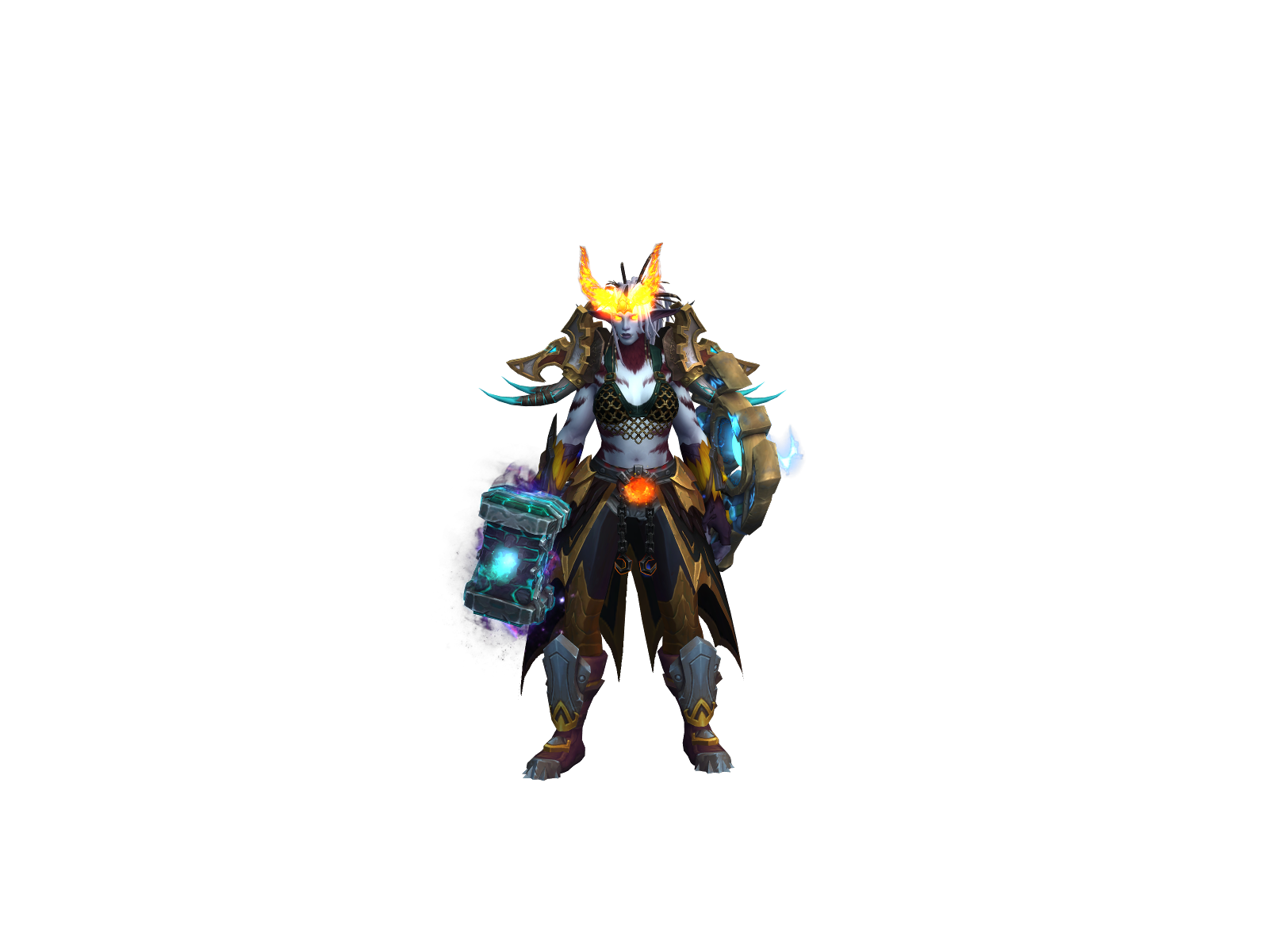 Wefev 3D character render