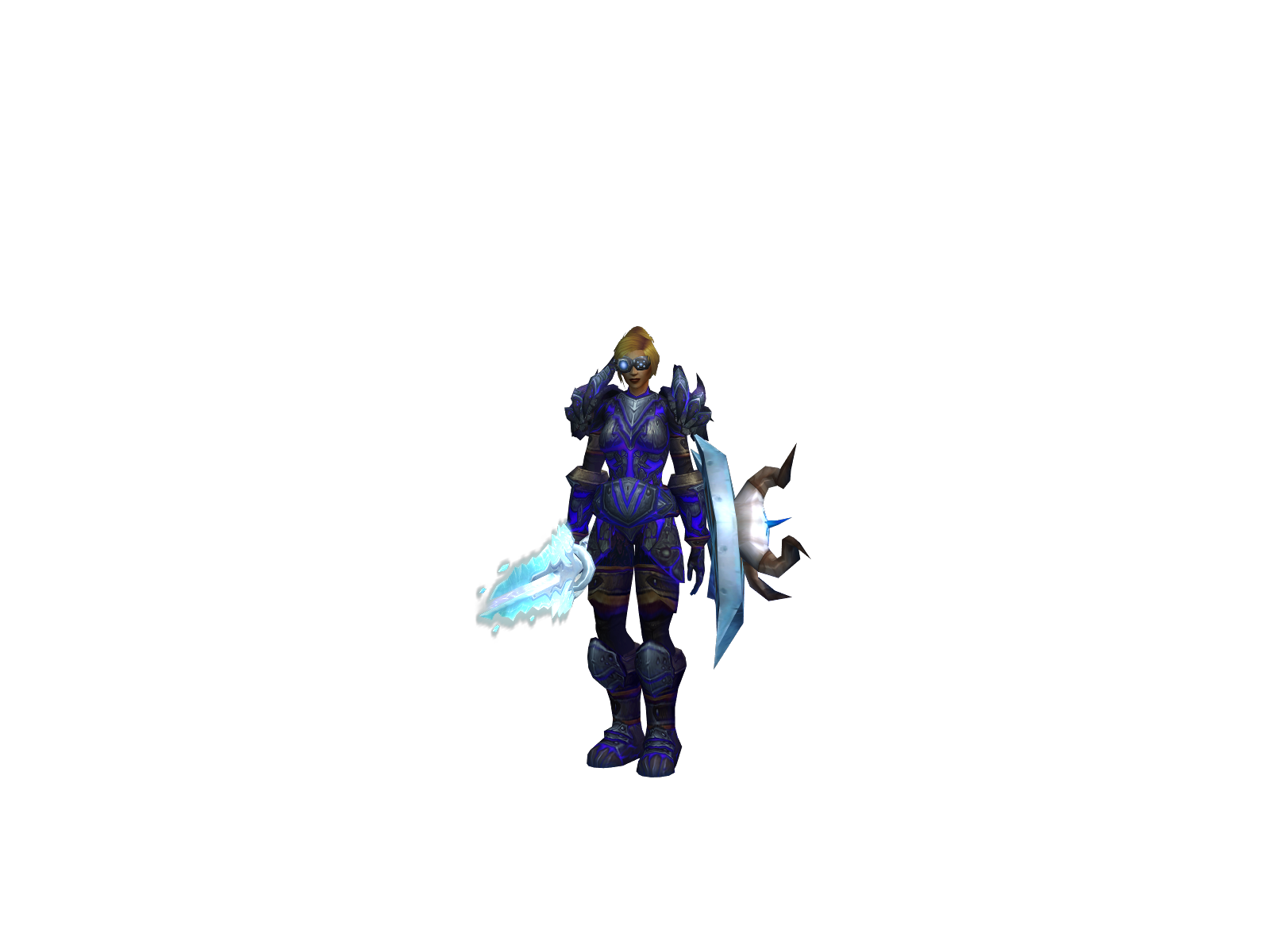 Ezmeralda 3D character render