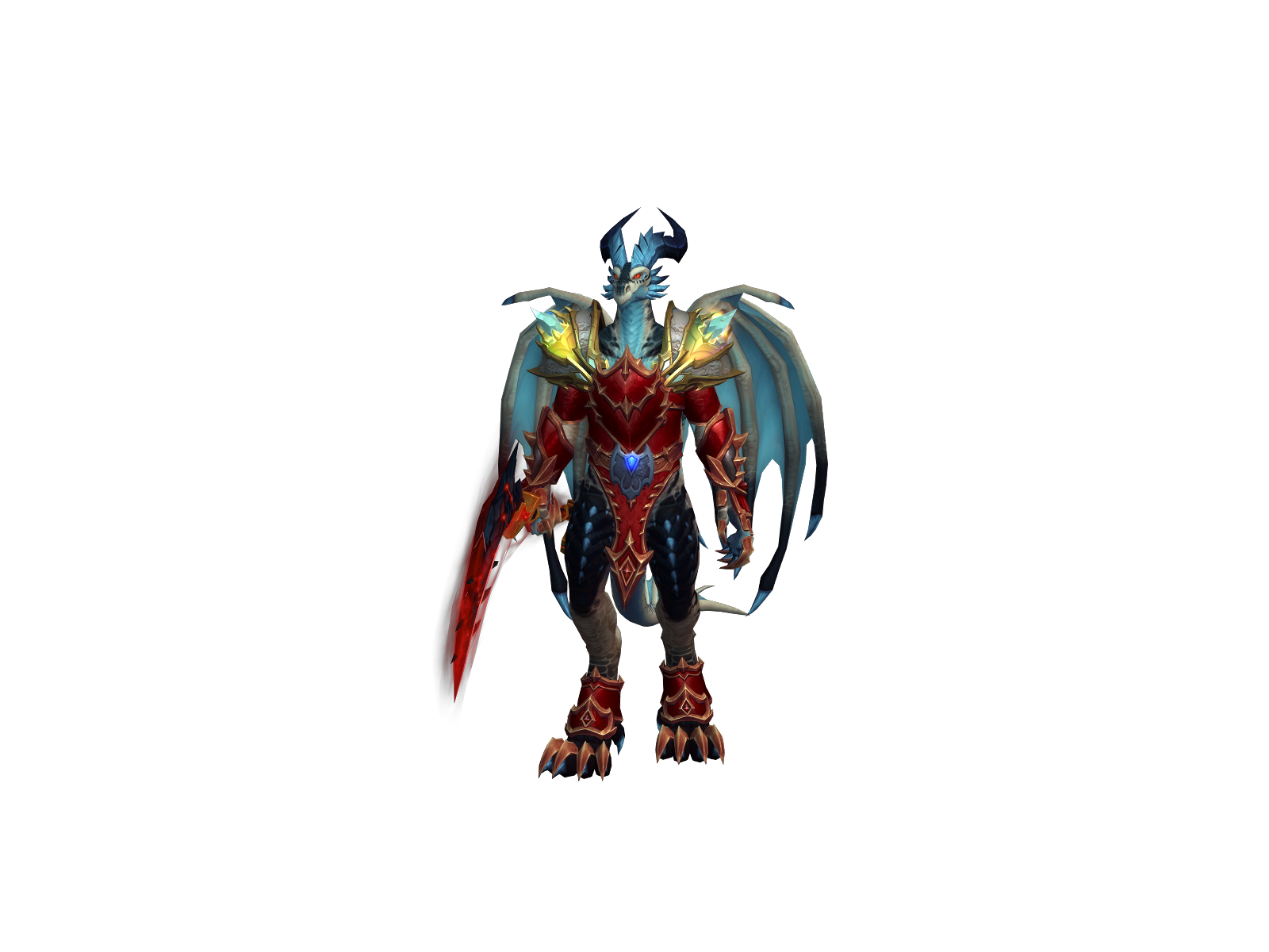 Porodragon 3D character render