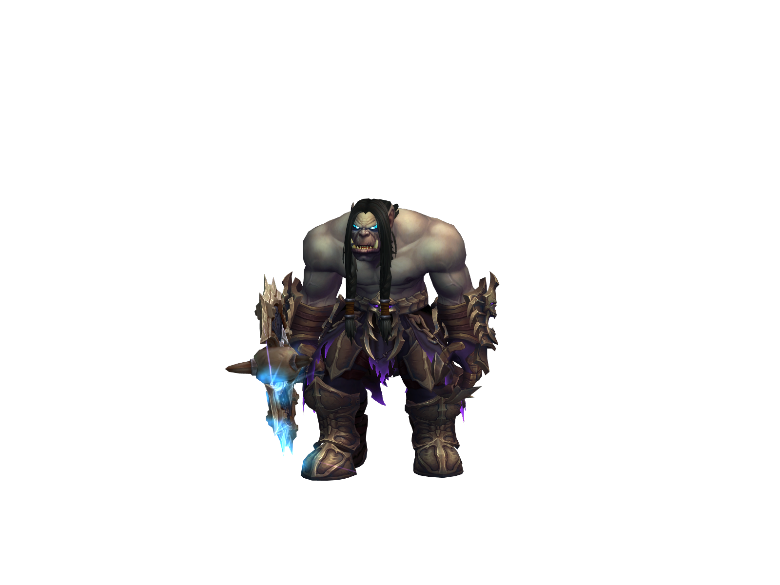 Naglecaoe 3D character render