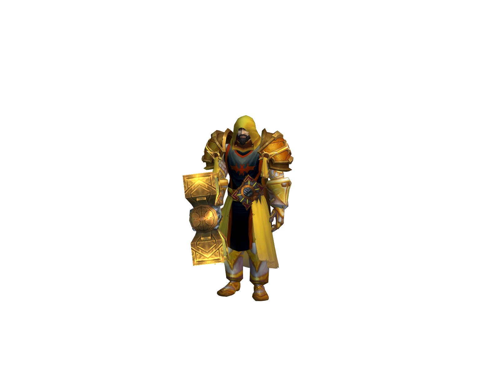Fellaw 3D character render