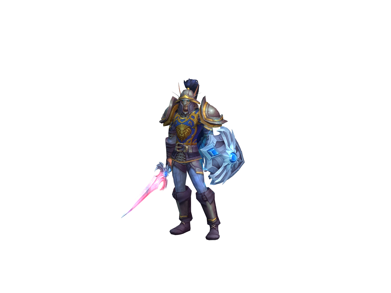 Thaisen 3D character render