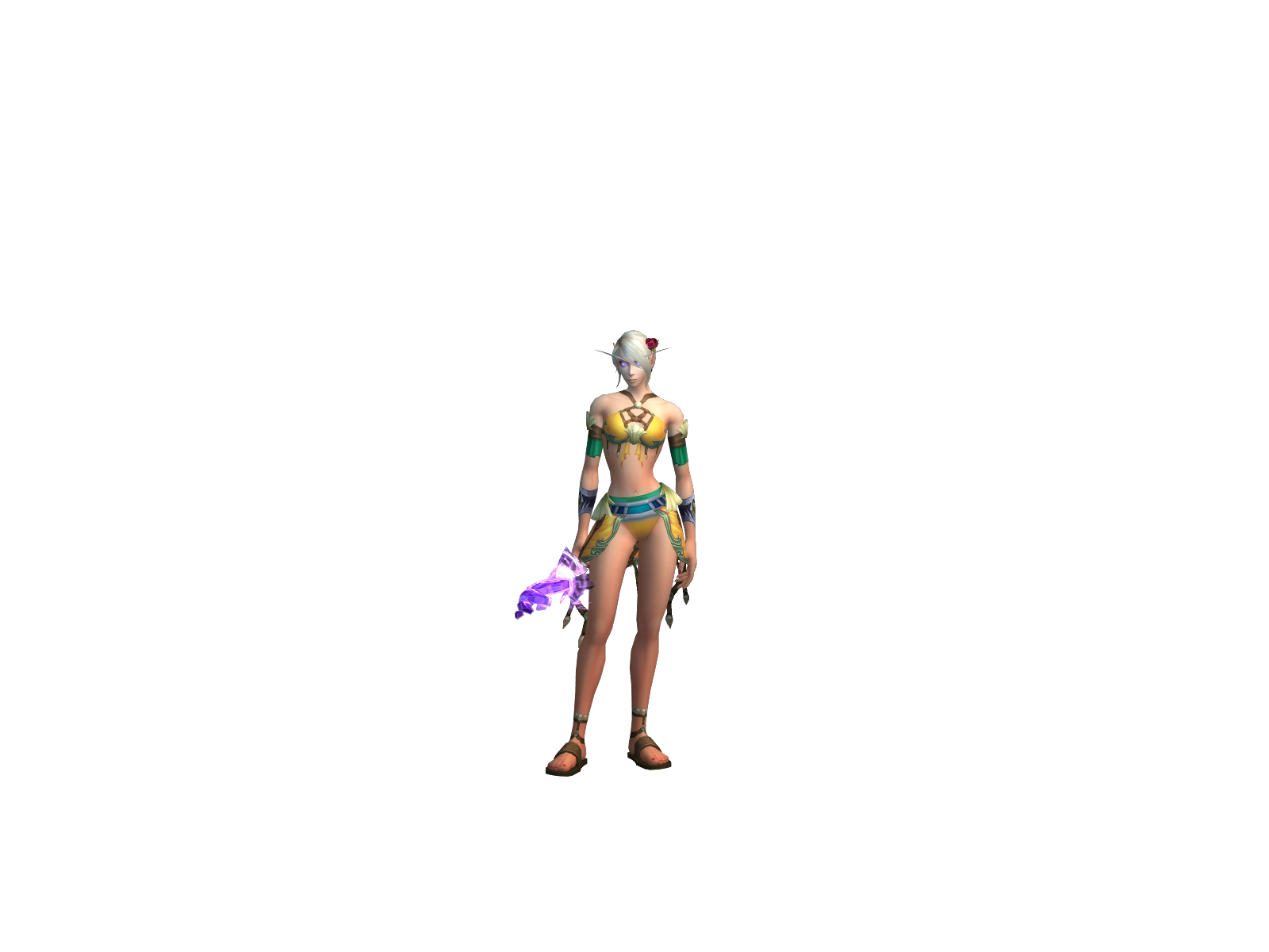 Backblech 3D character render