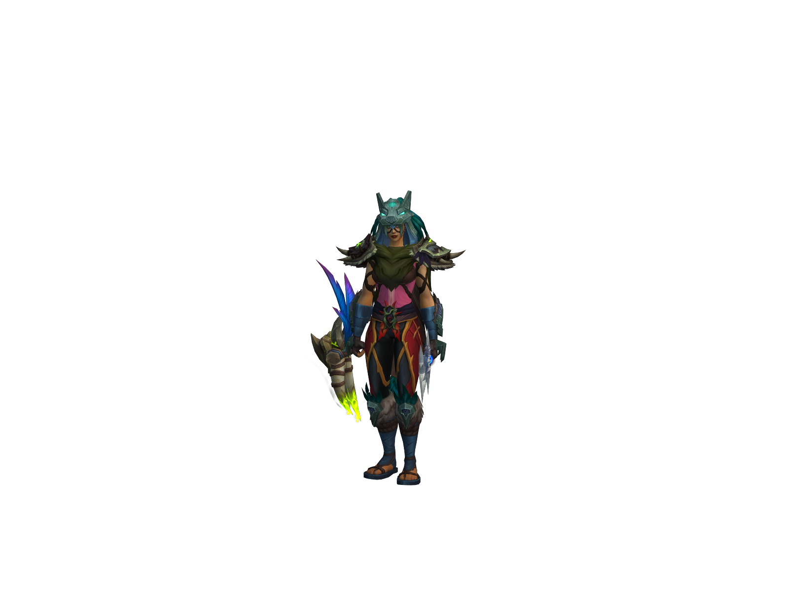 Caleone 3D character render