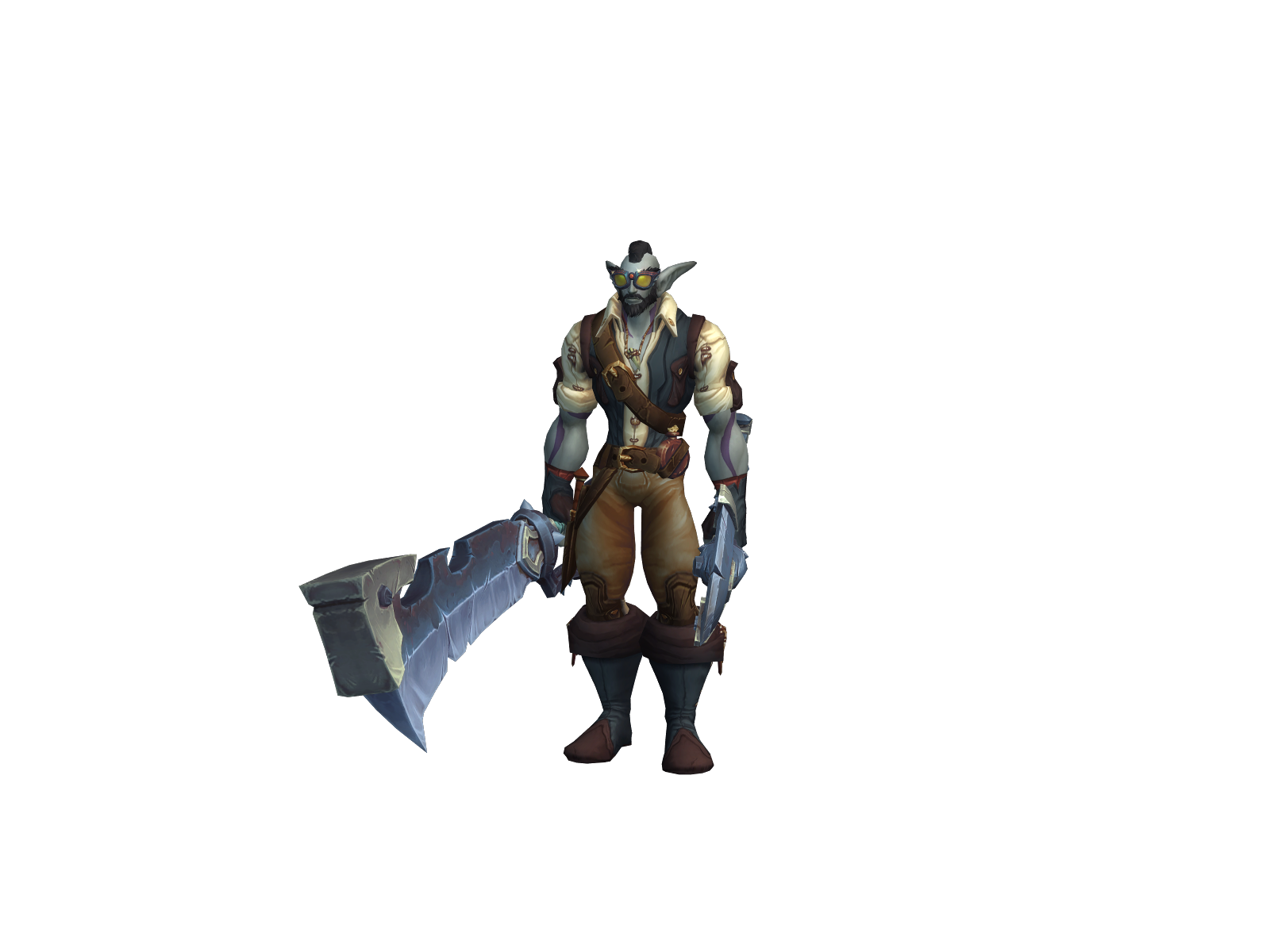 Turbo 3D character render