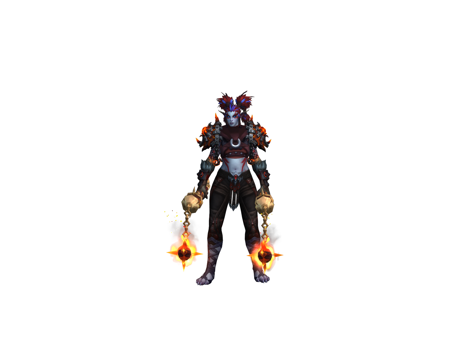 Alyu 3D character render