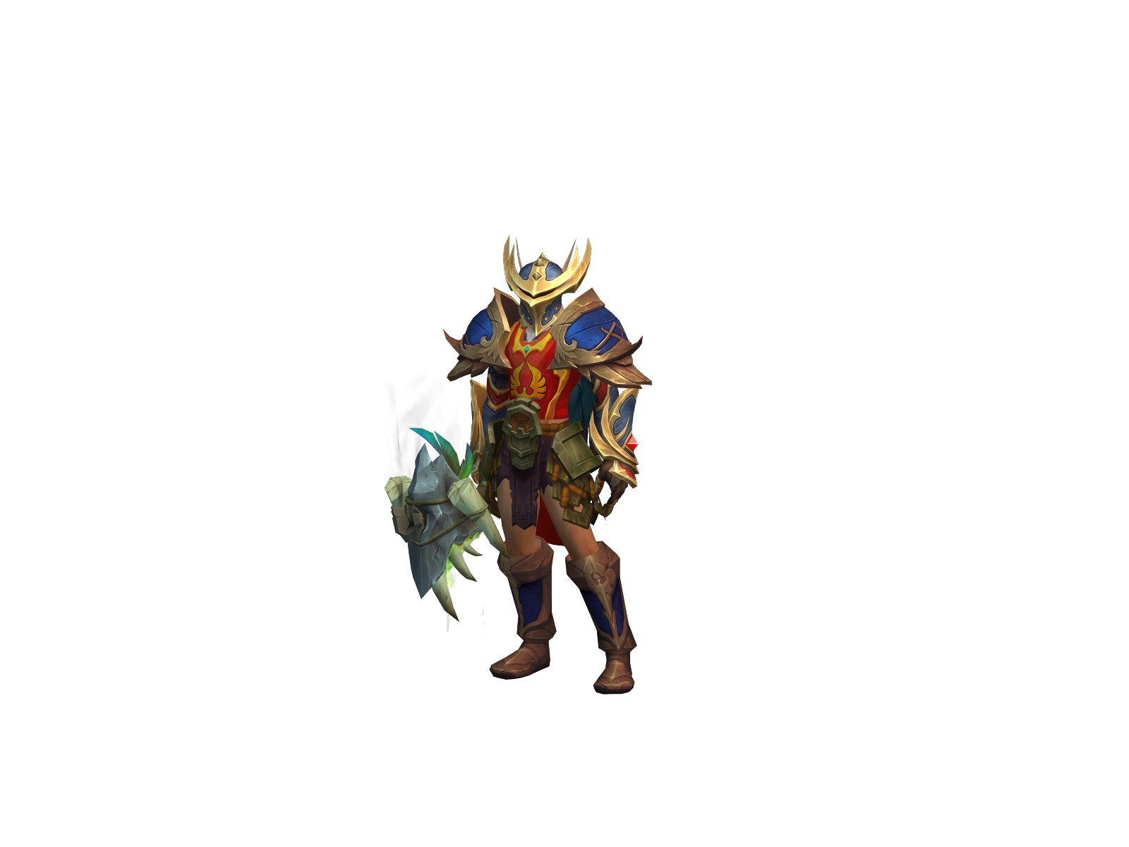 Kiros 3D character render