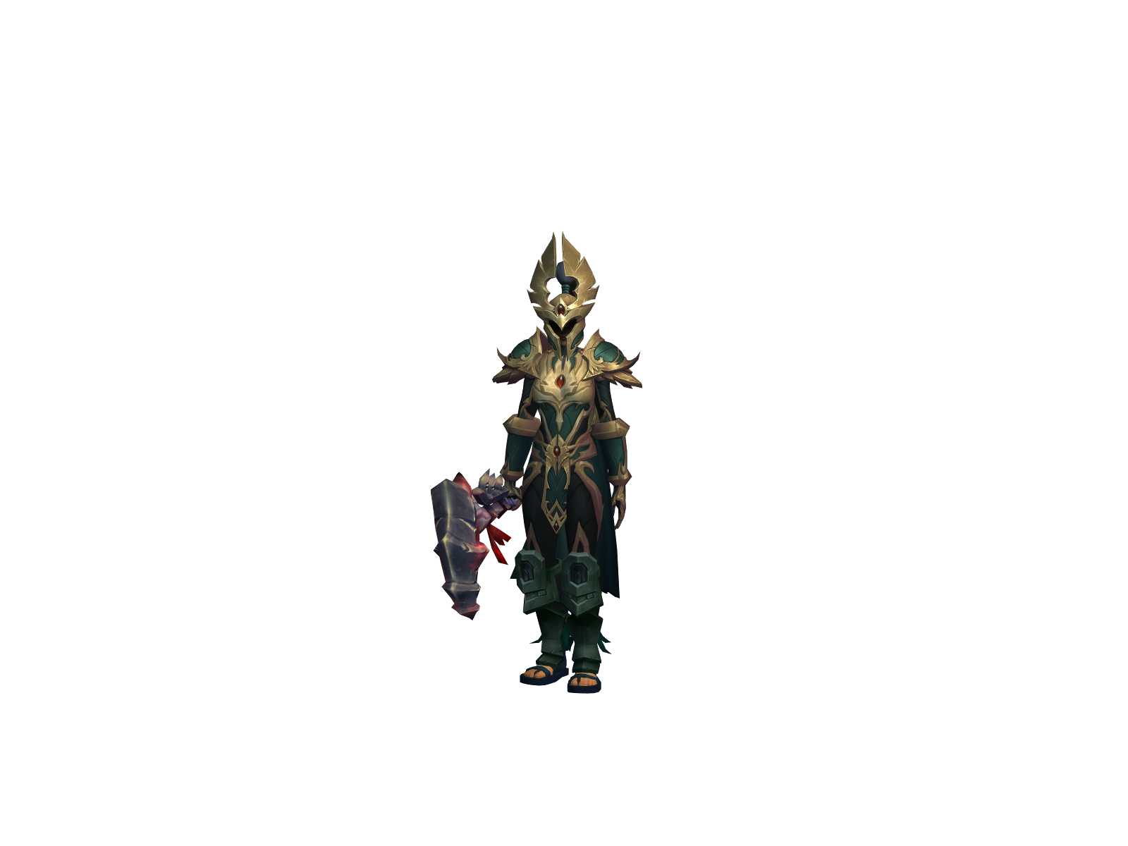 Evilrising 3D character render