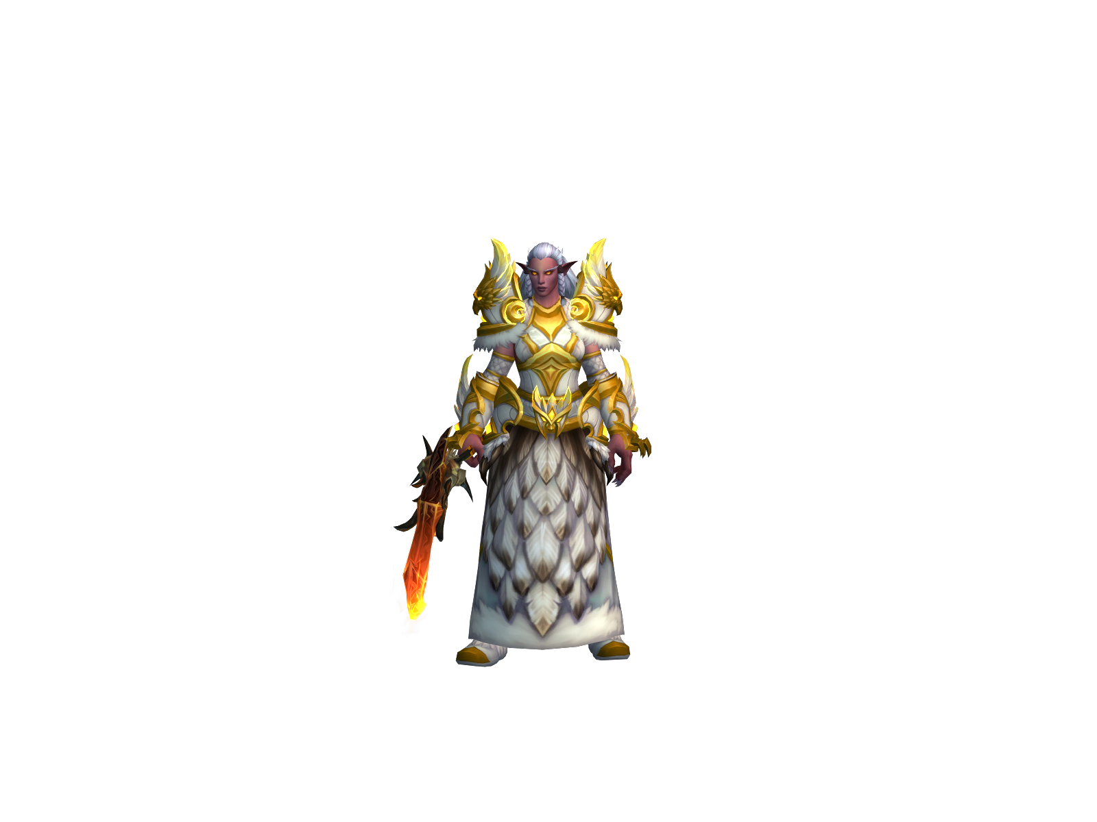 Amayah 3D character render