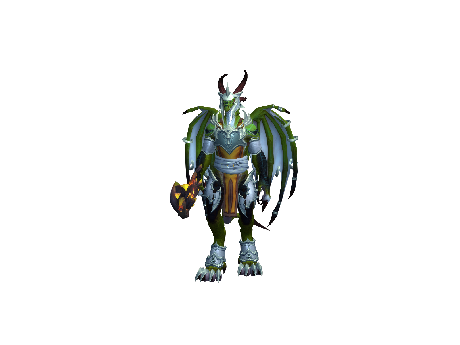 Draculis 3D character render