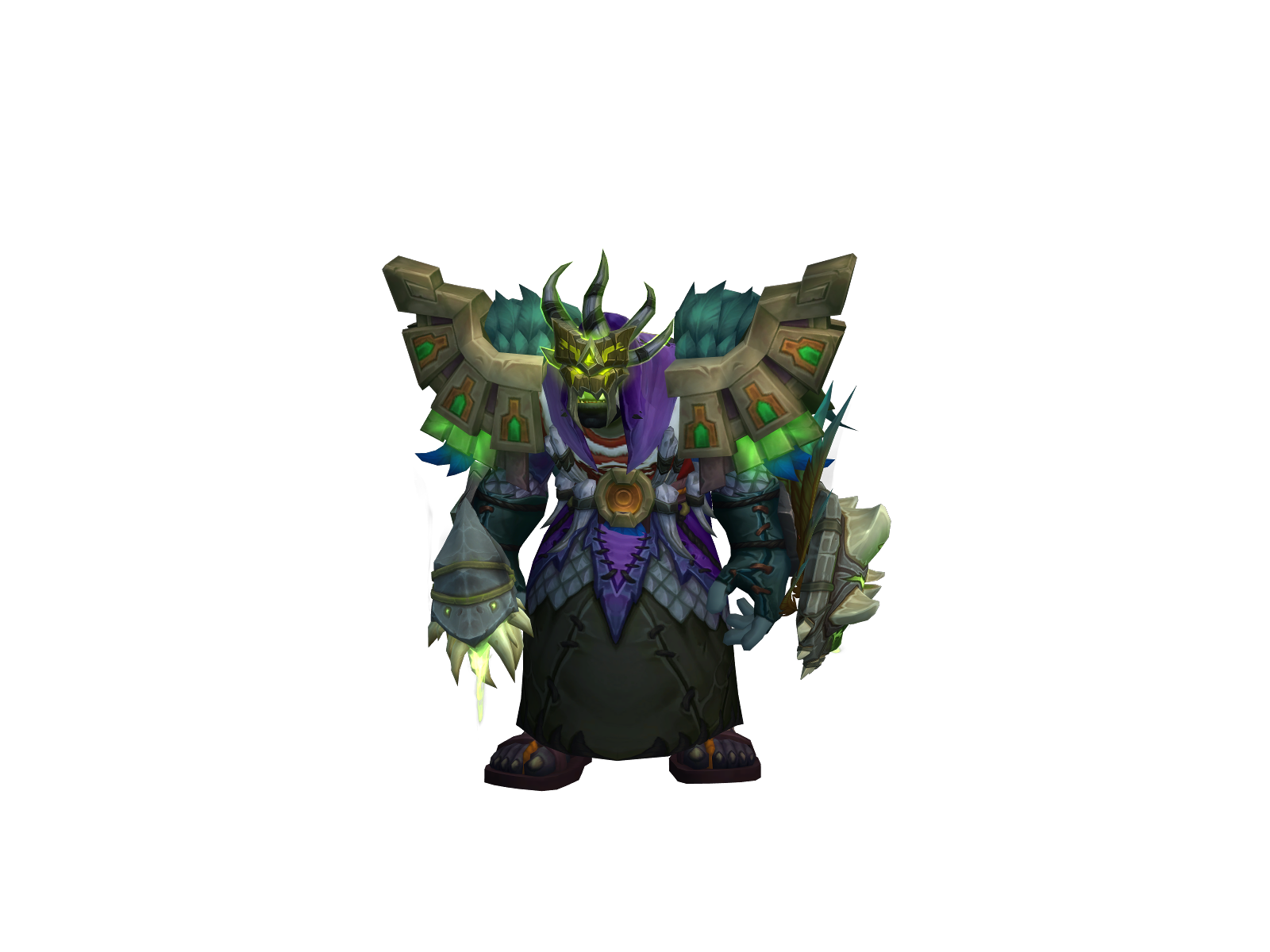 Reverse 3D character render