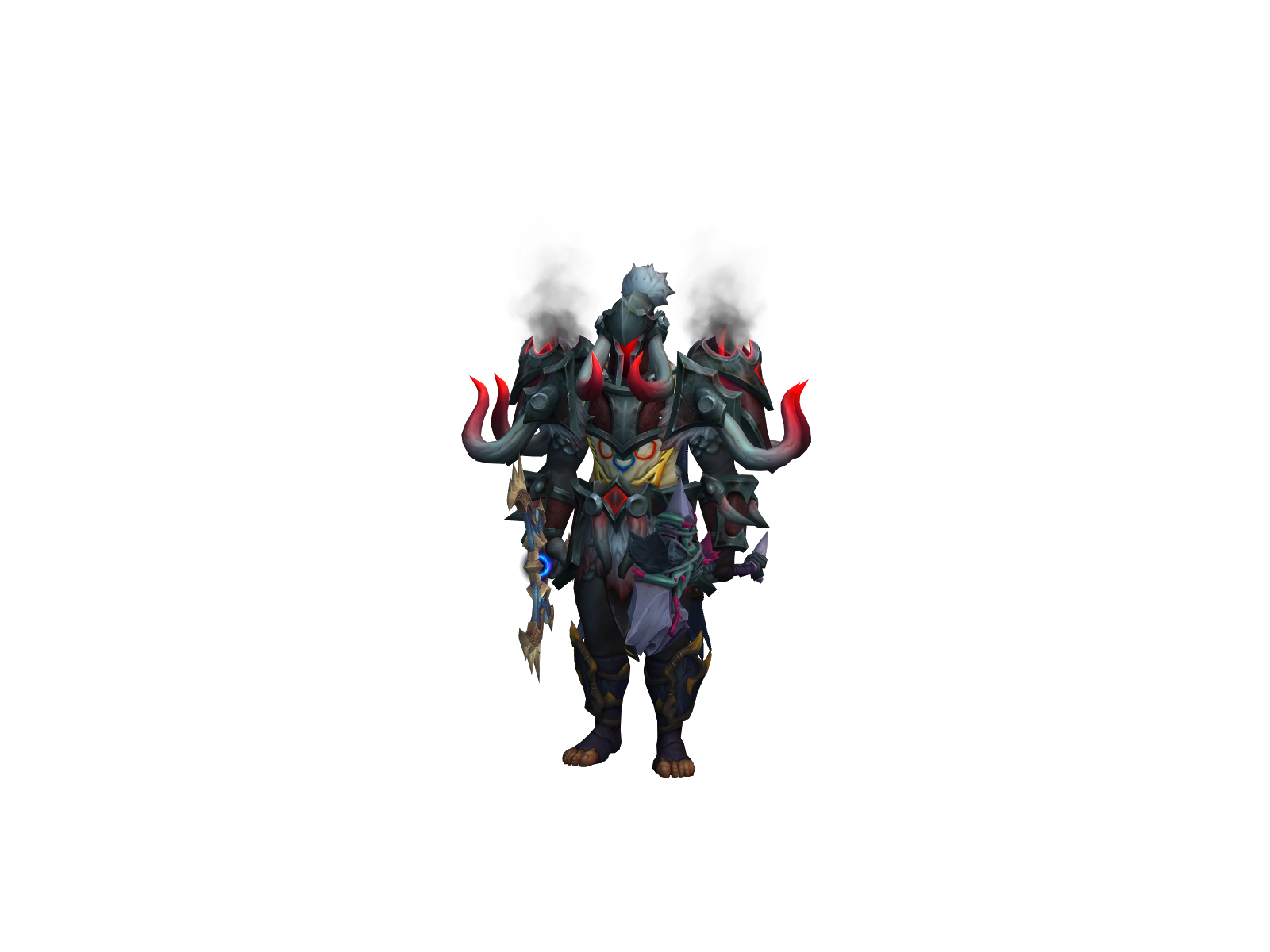 Pharoo 3D character render