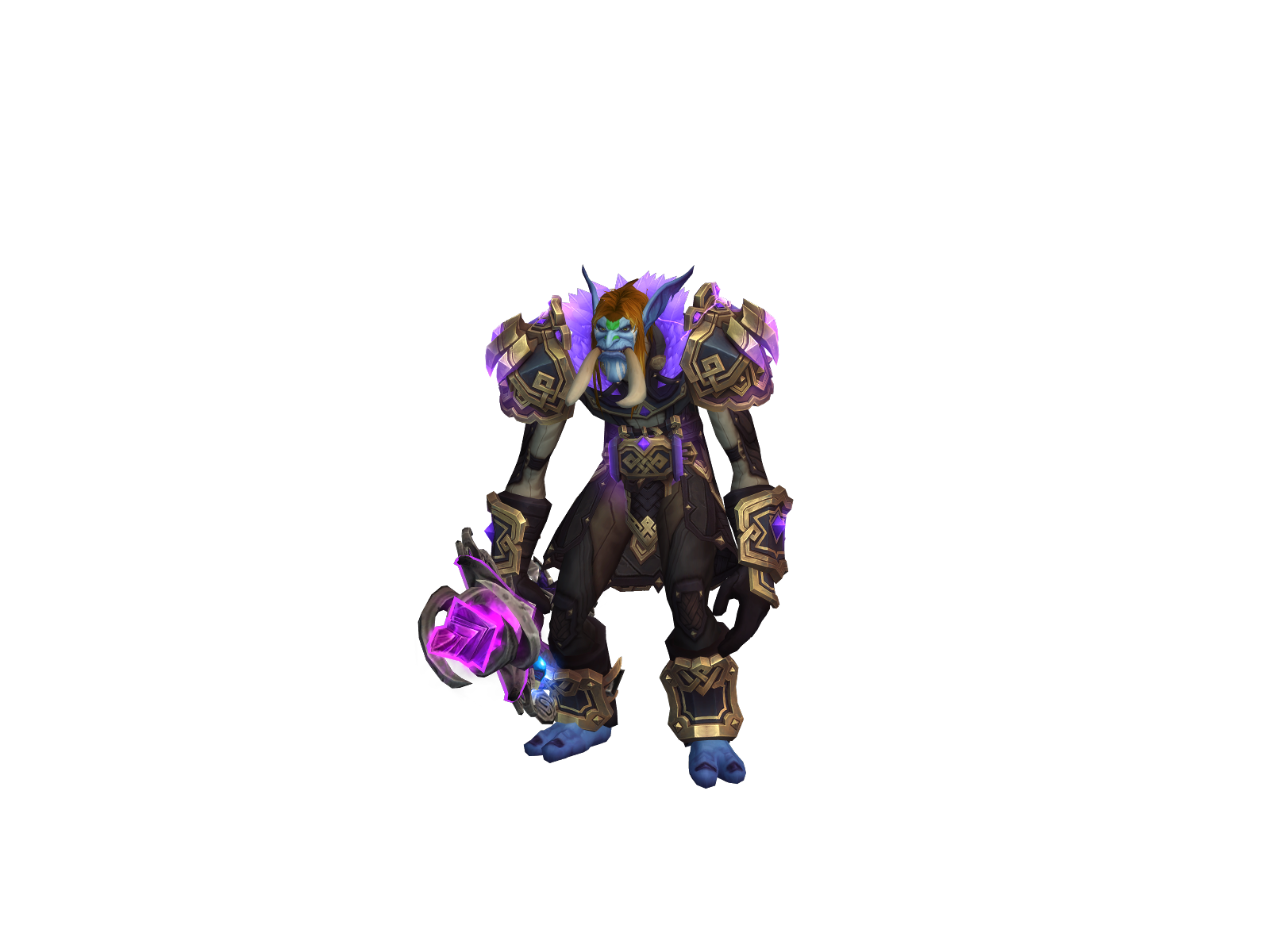 Nairda 3D character render