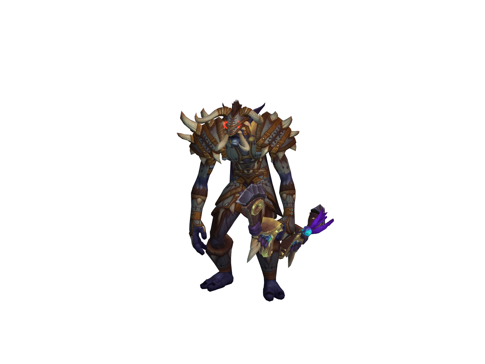 Nizikil 3D character render