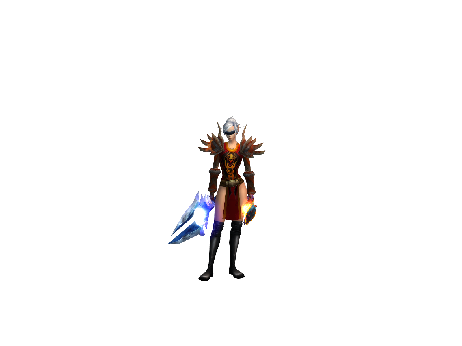 Elèannor 3D character render