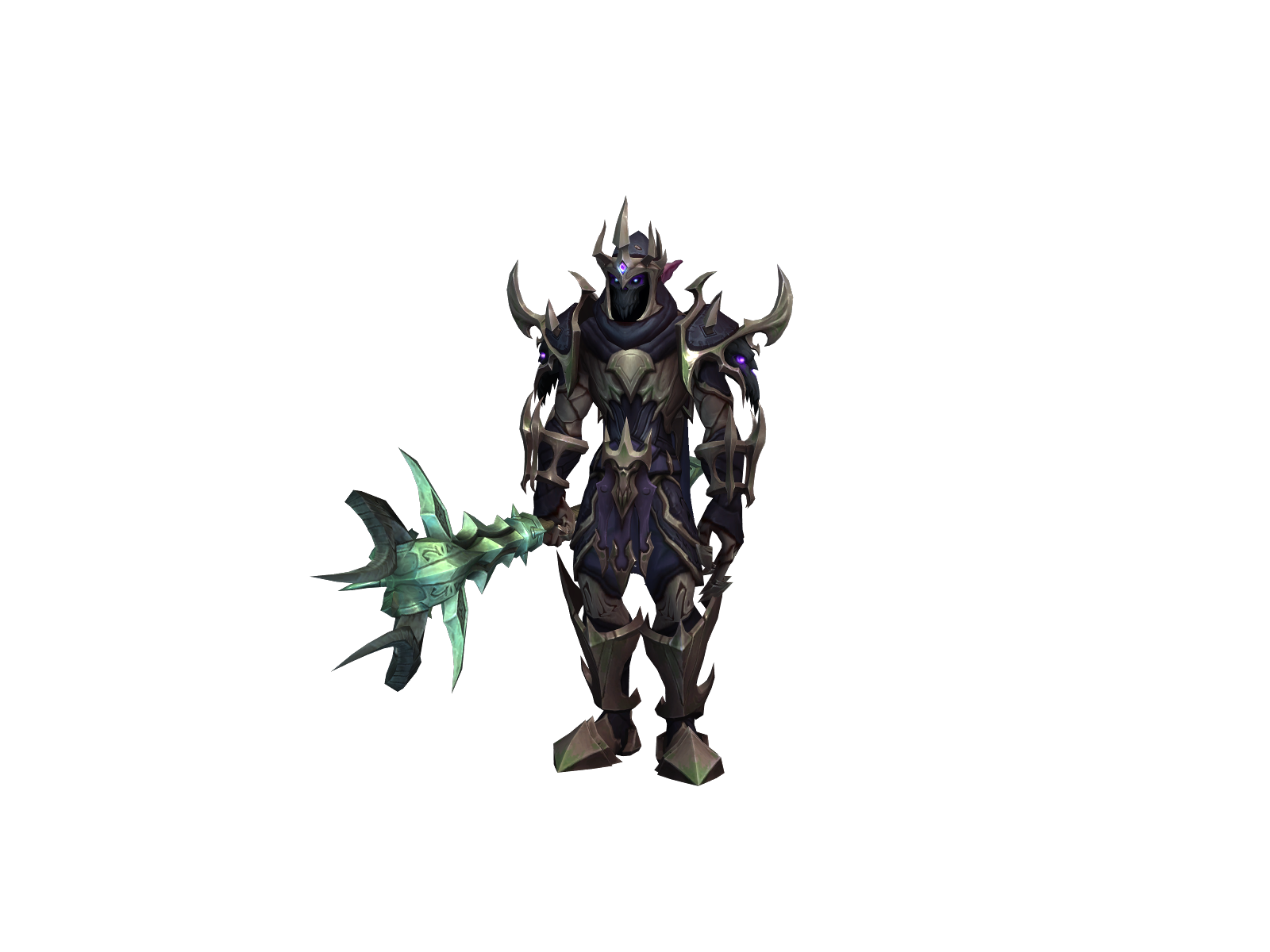 Moncrist 3D character render