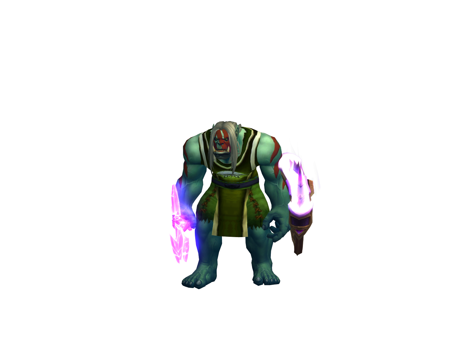 Trallh 3D character render