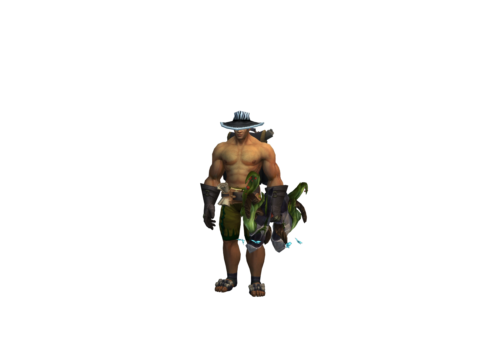 Beargrylls 3D character render