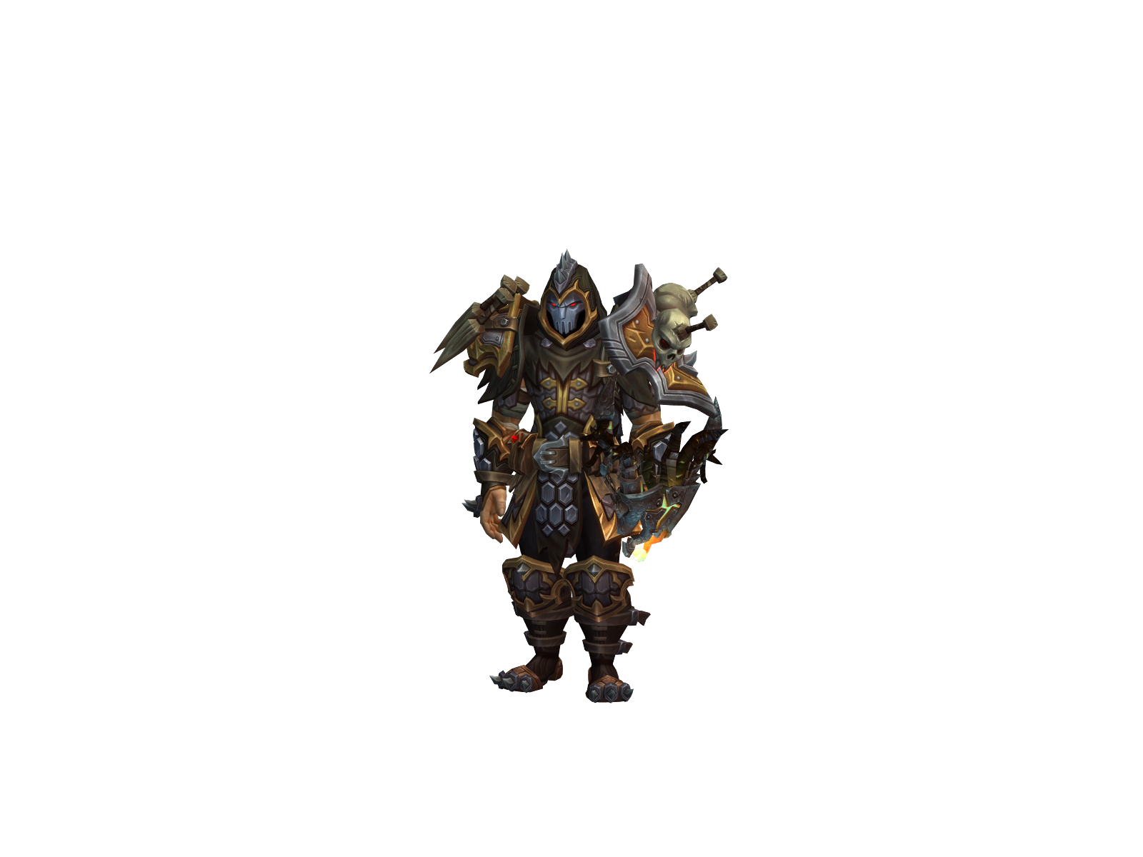 therador 3D character render