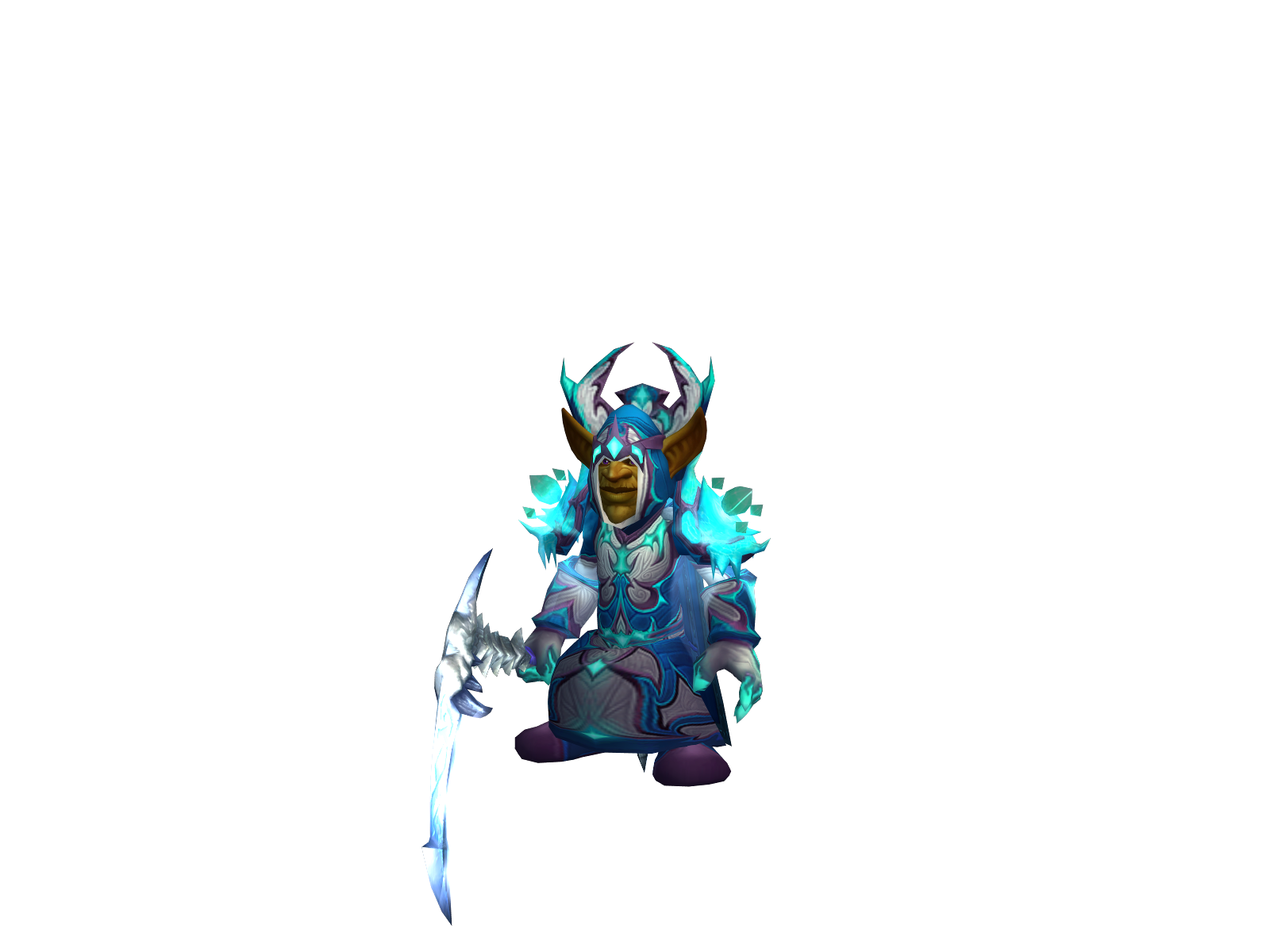 Gollûm 3D character render