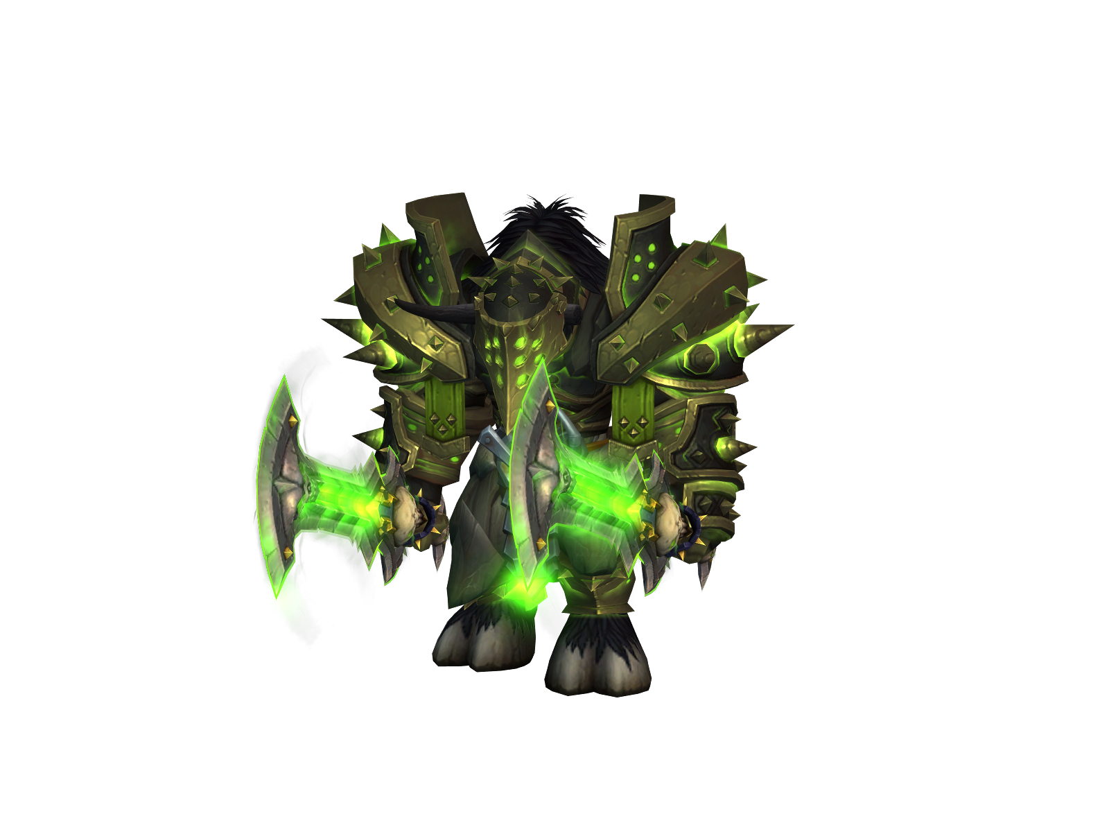Amonyr 3D character render