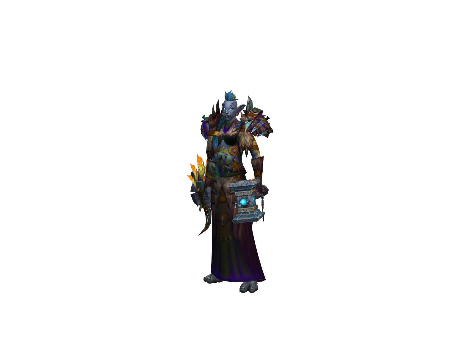Stâtic 3D character render