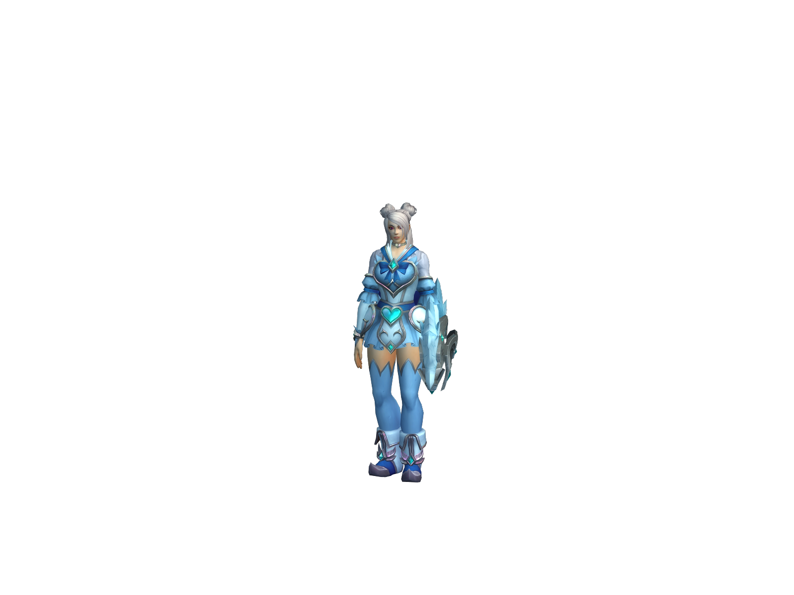 Kaorioda 3D character render