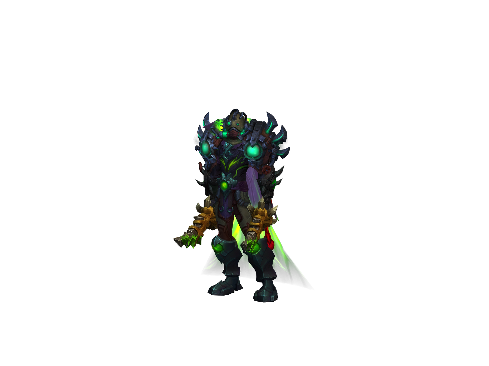 Schurken 3D character render