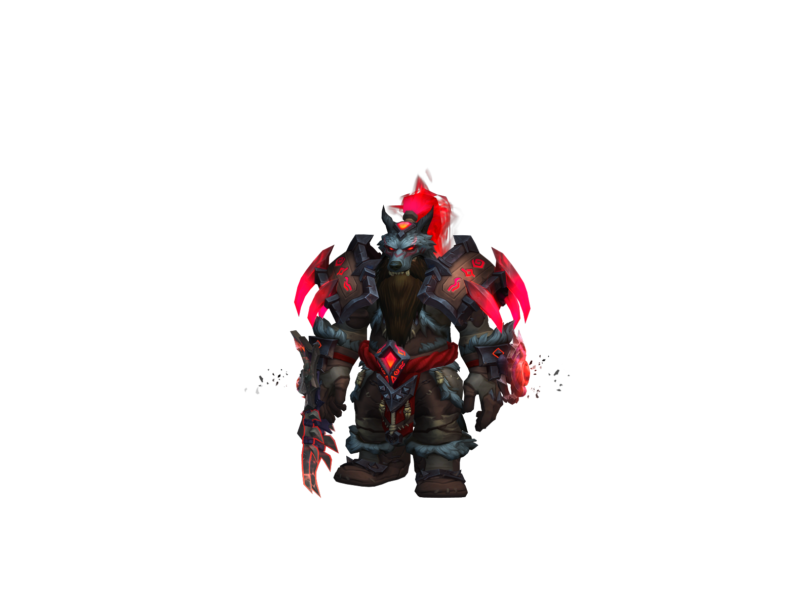 Boghan 3D character render