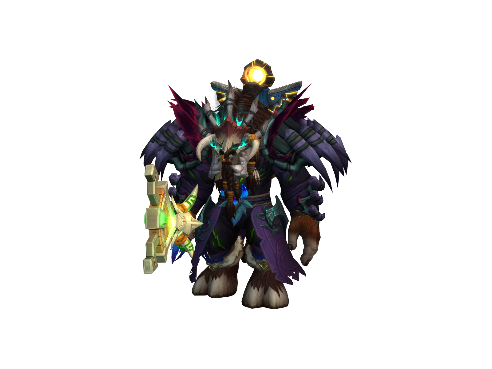 Rhazul 3D character render