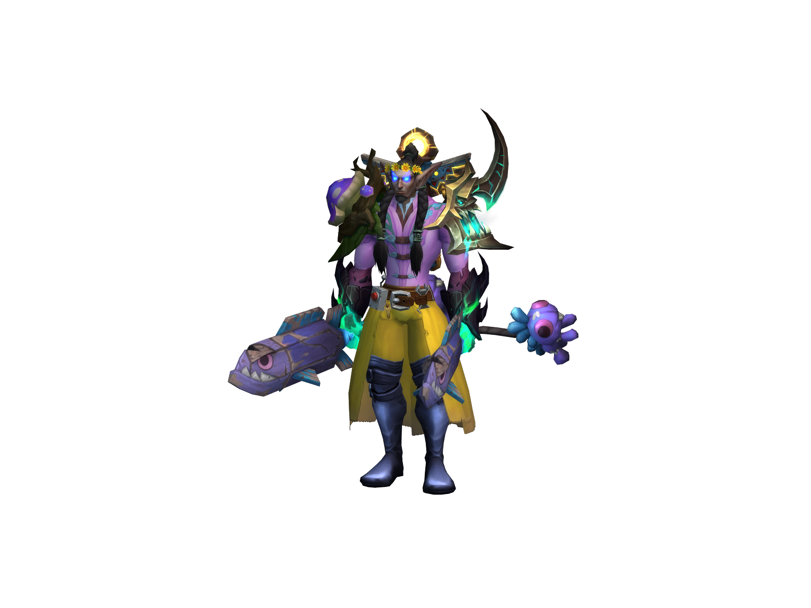 Junkmaradoun 3D character render