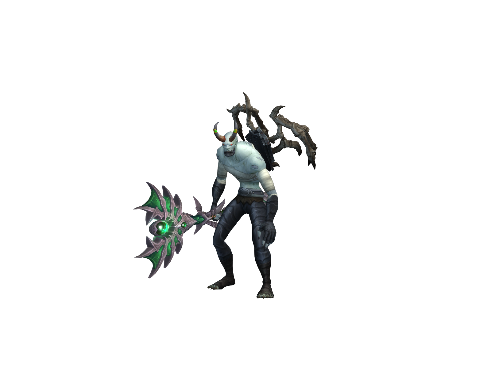 Makaria 3D character render