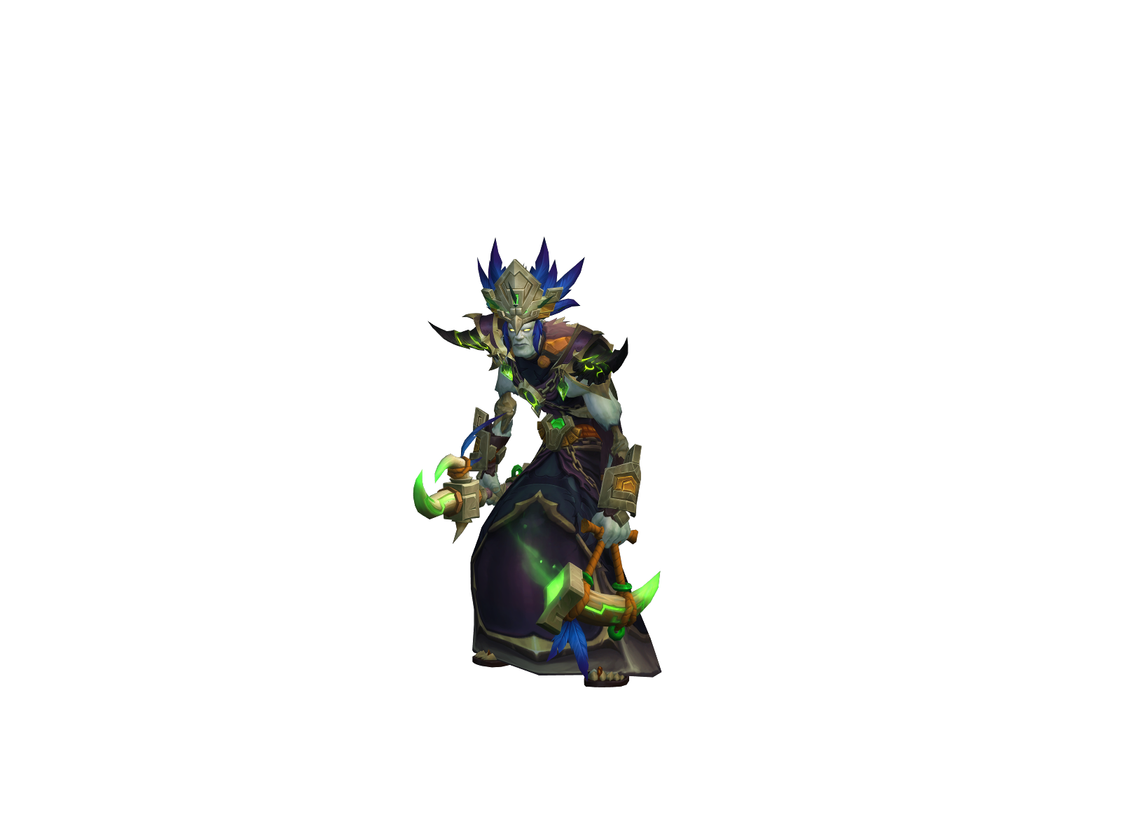 Lukydémo 3D character render
