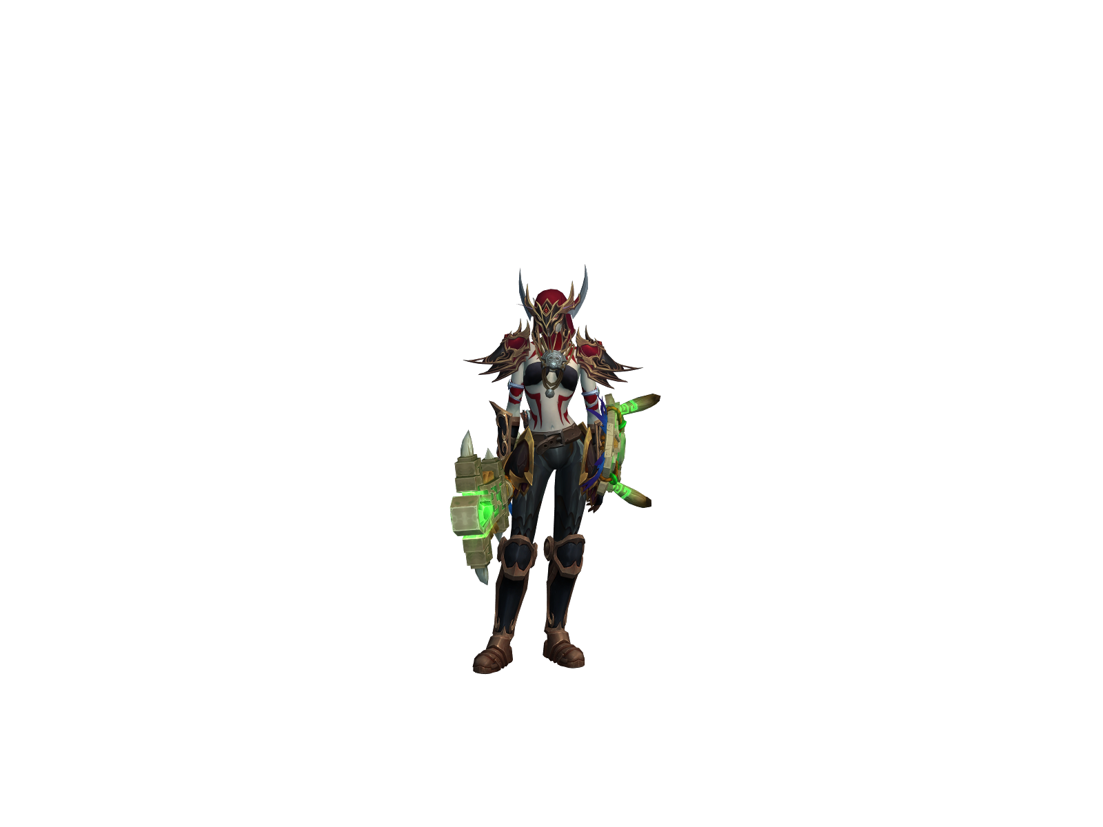 Ayàhuazka 3D character render