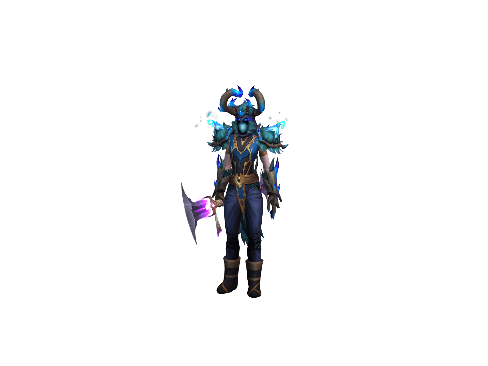 Marybill 3D character render