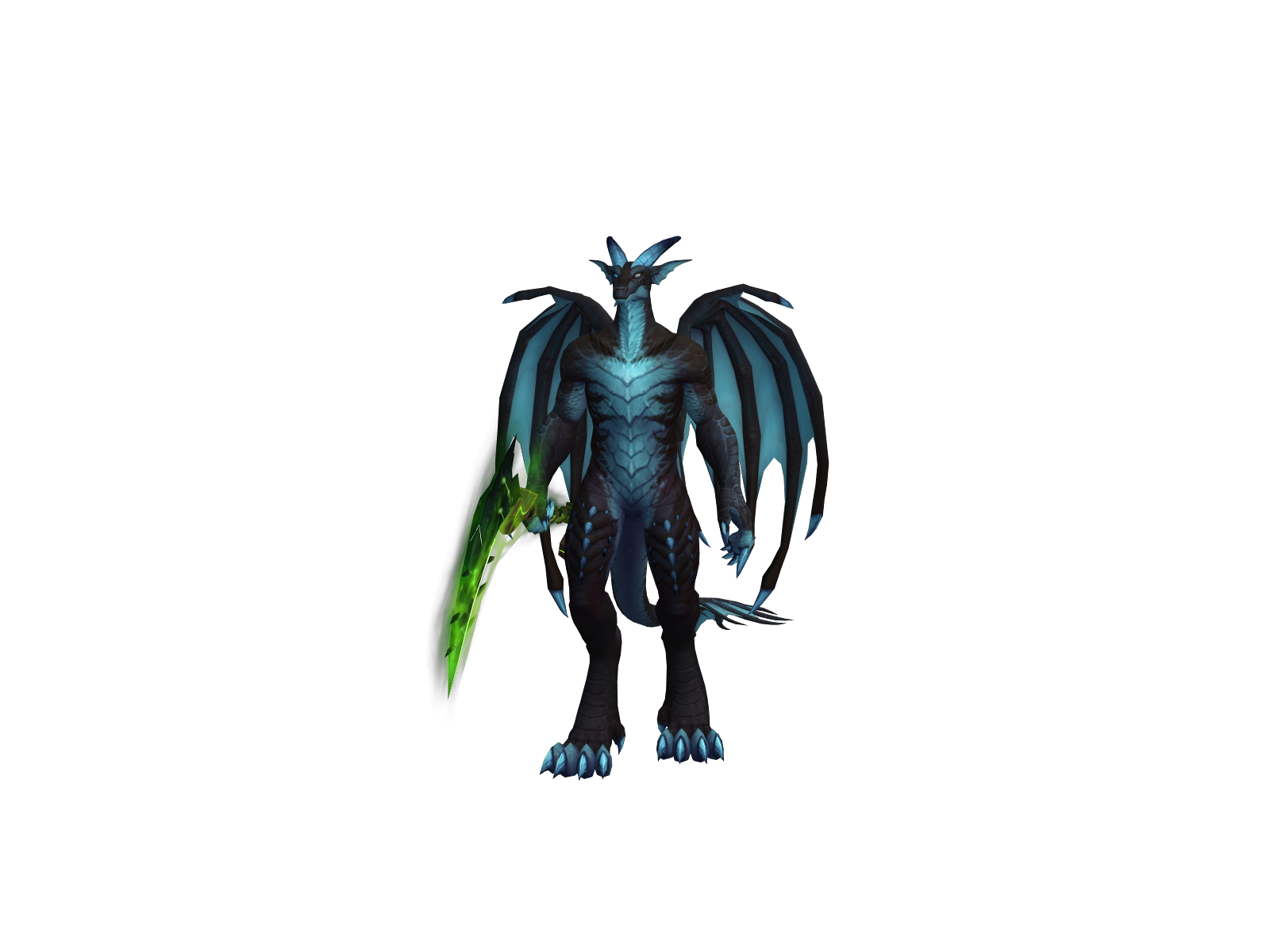 Spiragon 3D character render