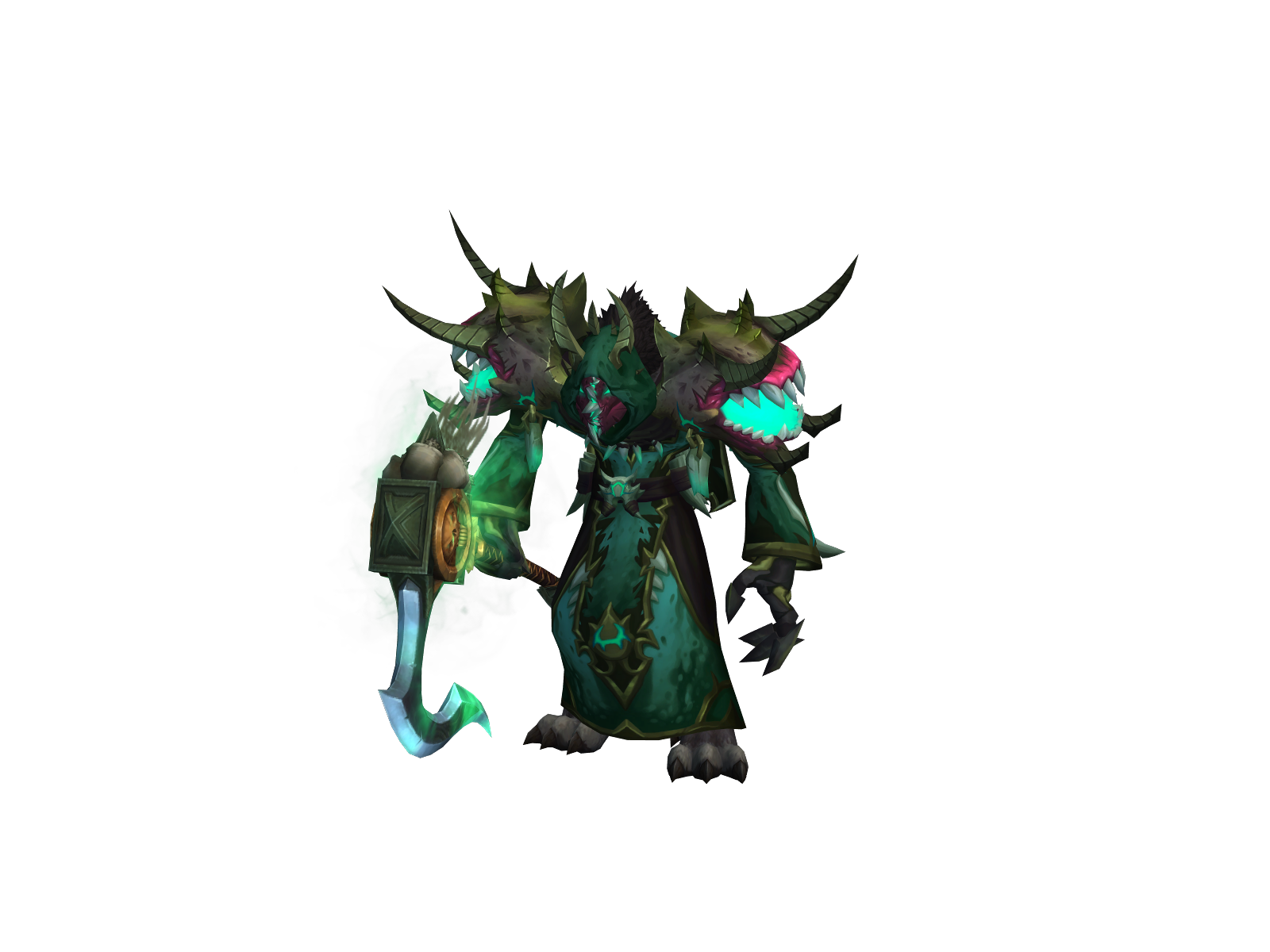 Mandreko 3D character render