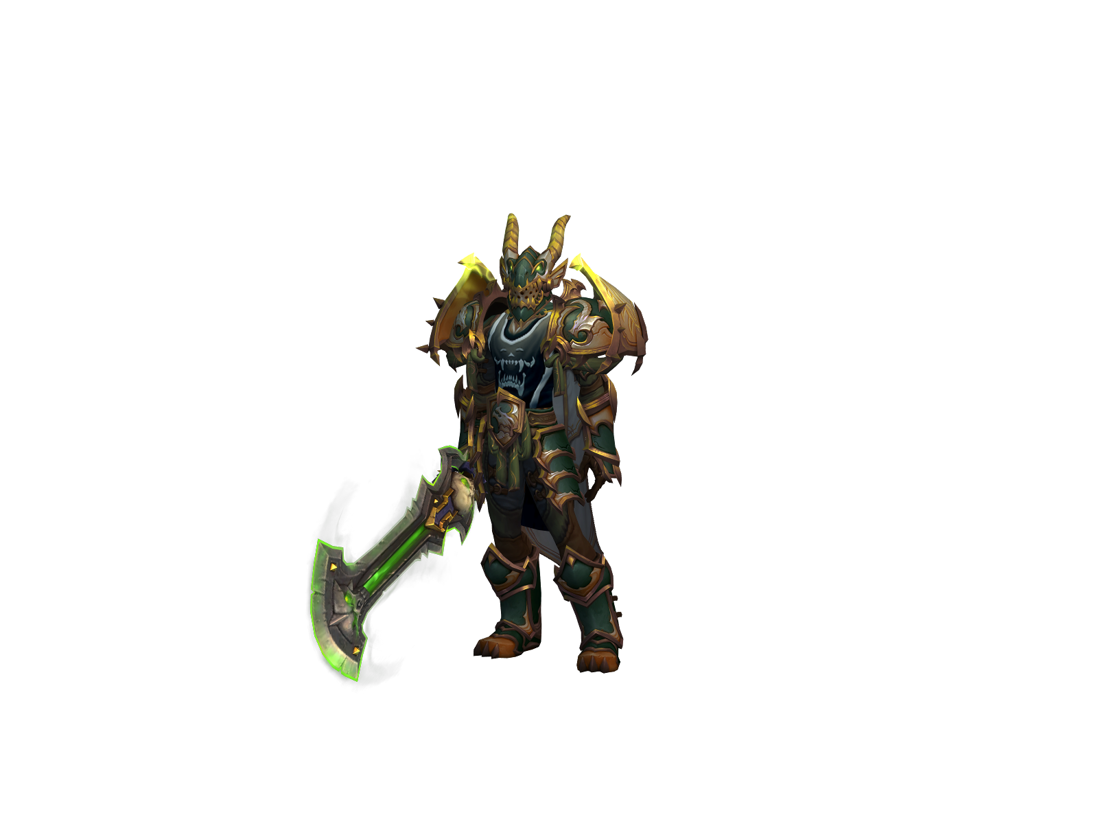 Kaelgris 3D character render